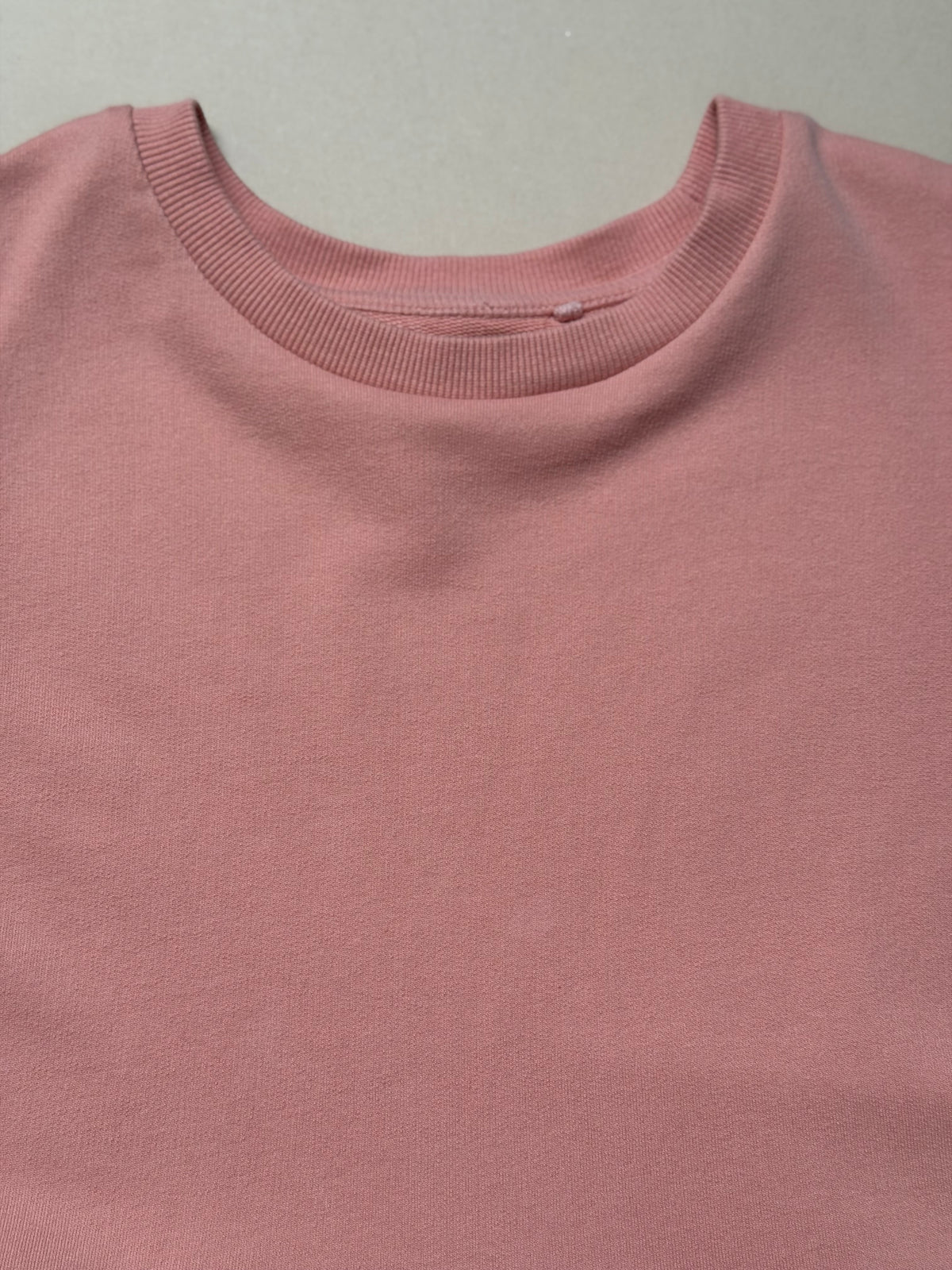 Next Dusky Pink Cotton Long Sleeved Sweater Dress With Sequinned Skirt in 9 Years
