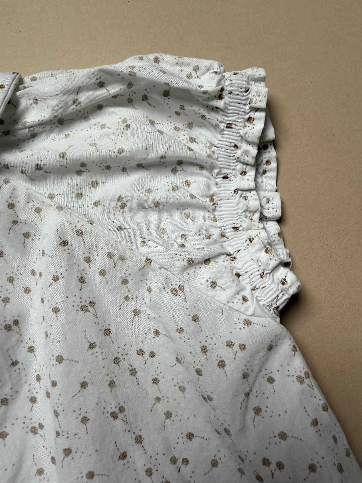 Petit Bateau Cotton Peter Pan Collar Dress in 3-6 Months