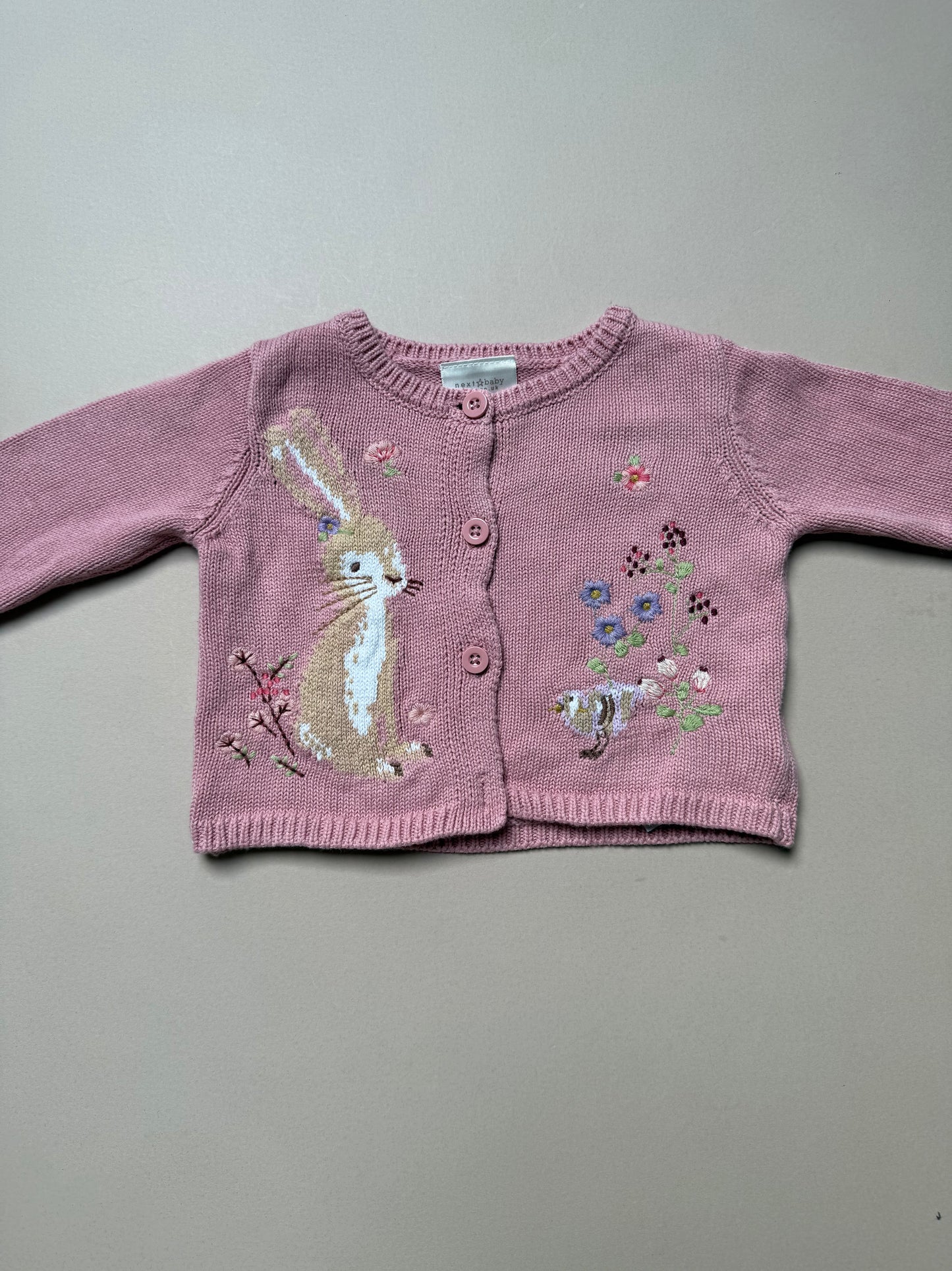 Next Embroidered Lightweight Spring Cardigan in 3-6 Months
