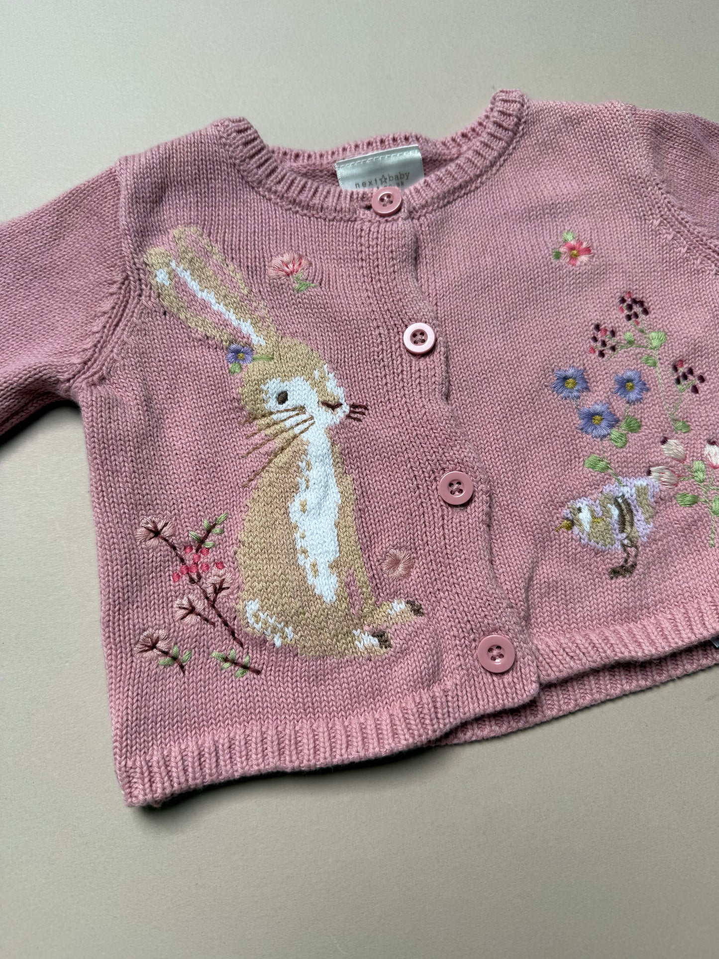 Next Embroidered Lightweight Spring Cardigan in 3-6 Months