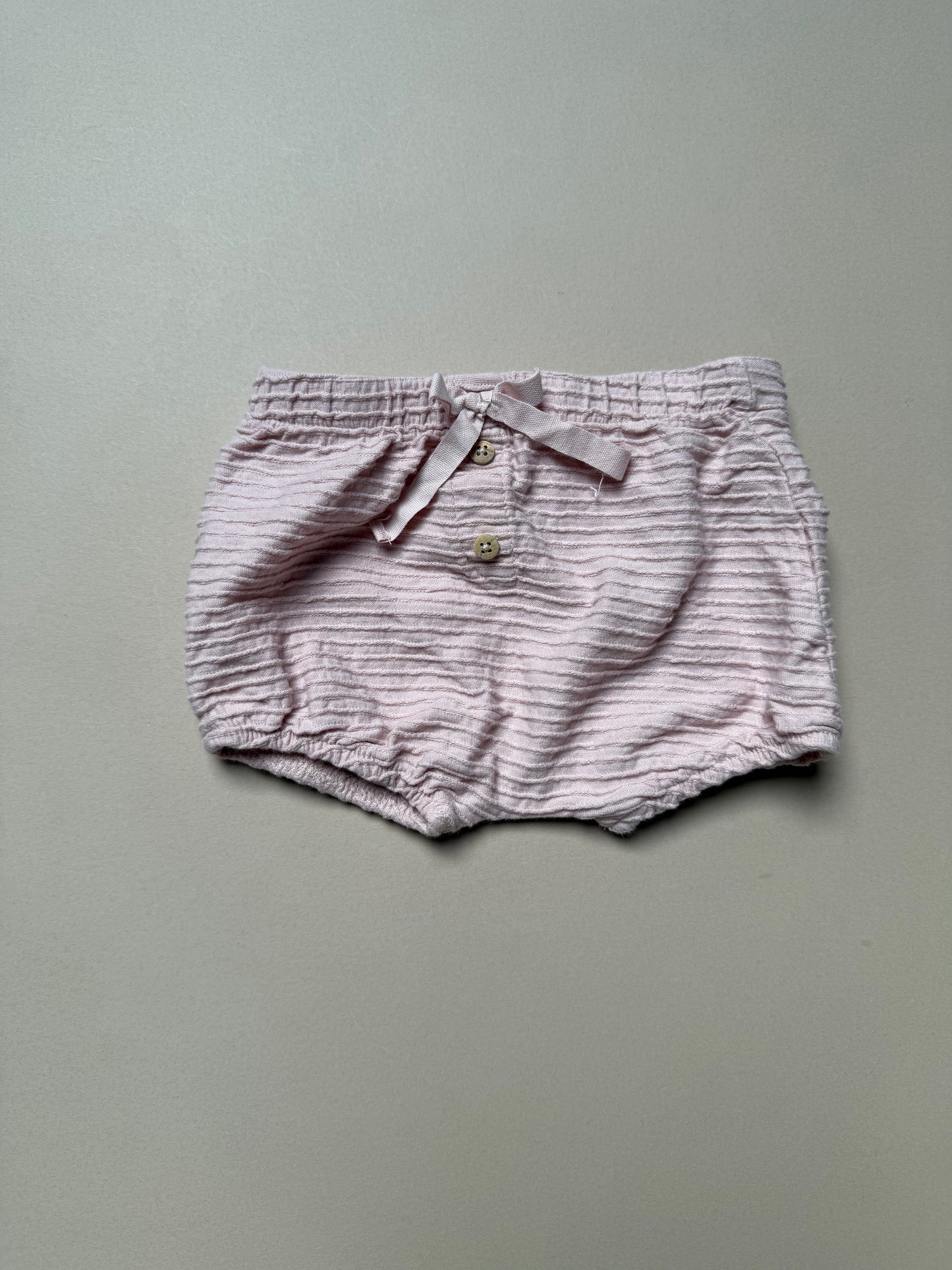 Zara Pink Ribbed Summer Set in 1-3 Months