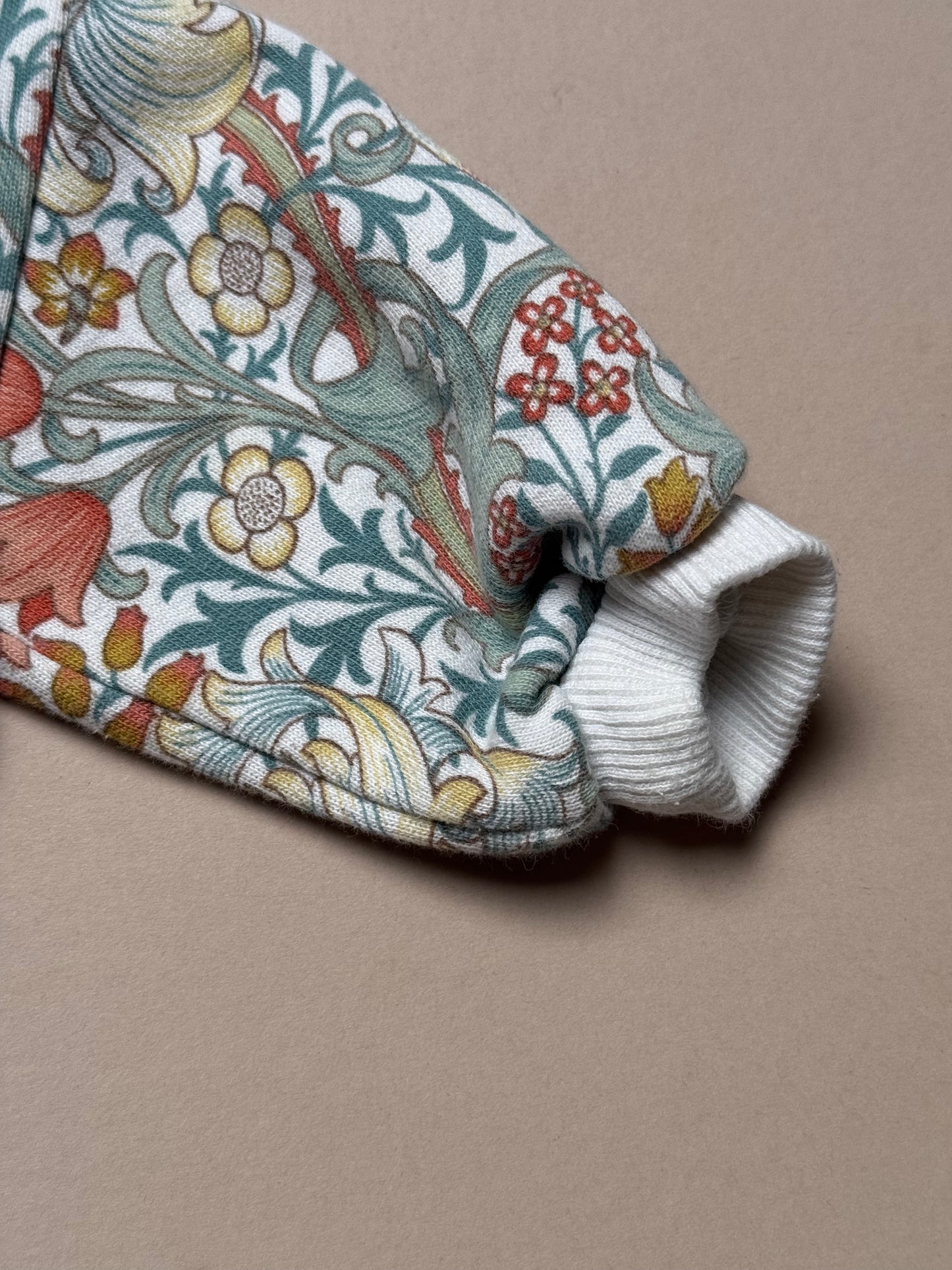 Next x Morris & Co Long Sleeved Printed Sweat Top in 6-9 Months