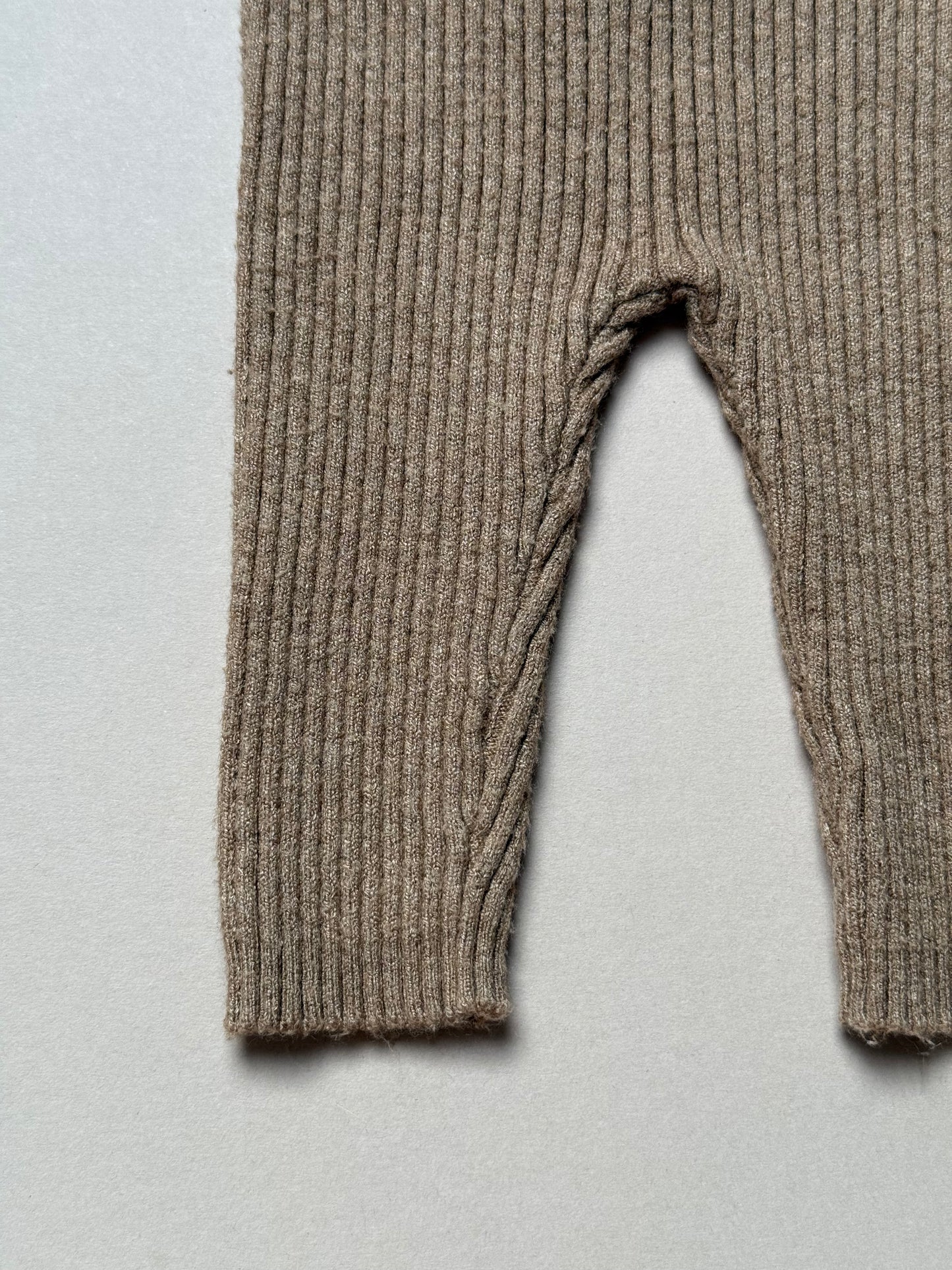 F&F Brown Soft Knitted Set in Newborn