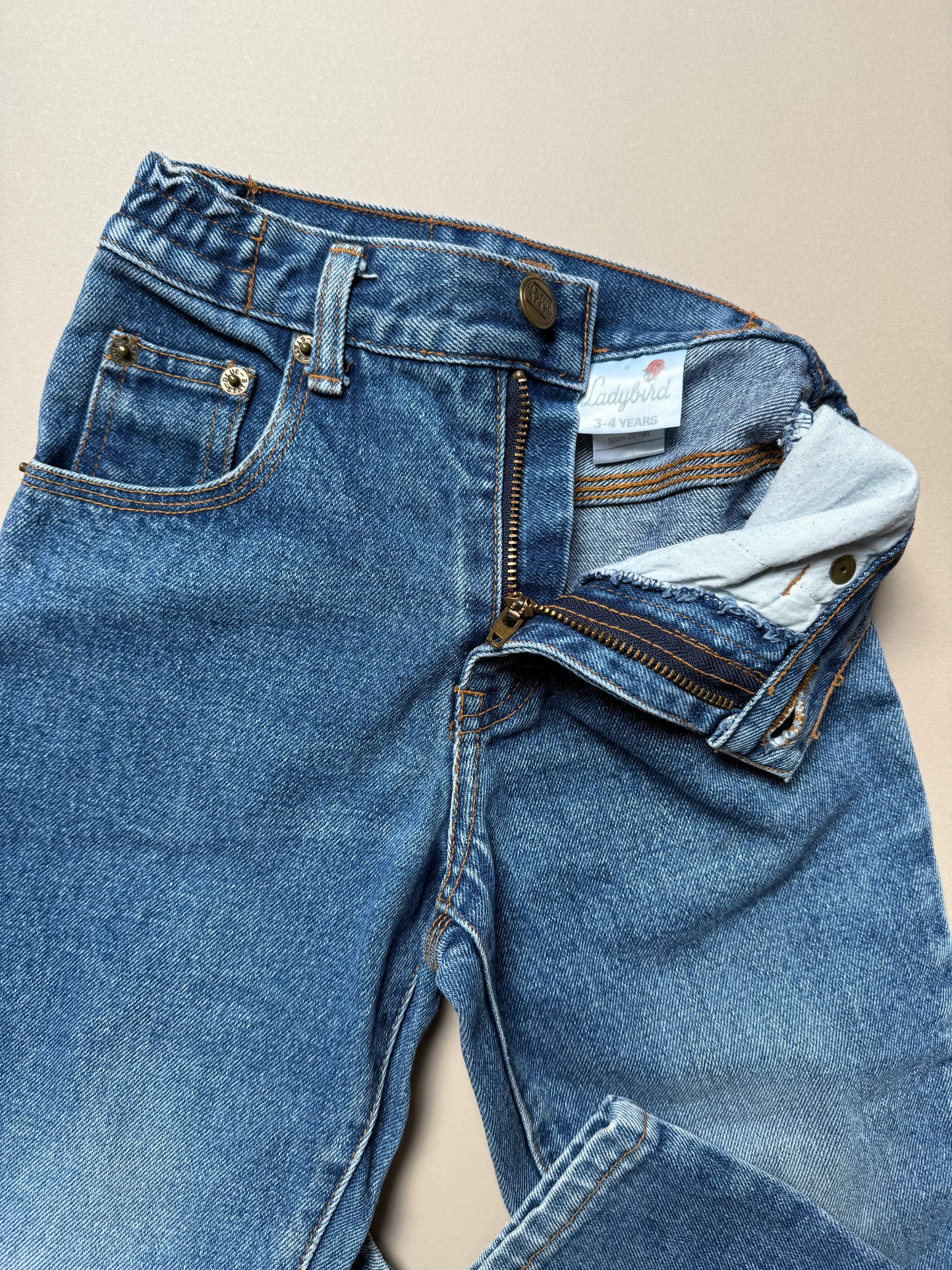 Vintage Ladybird Denim Jeans in 3-4 Years