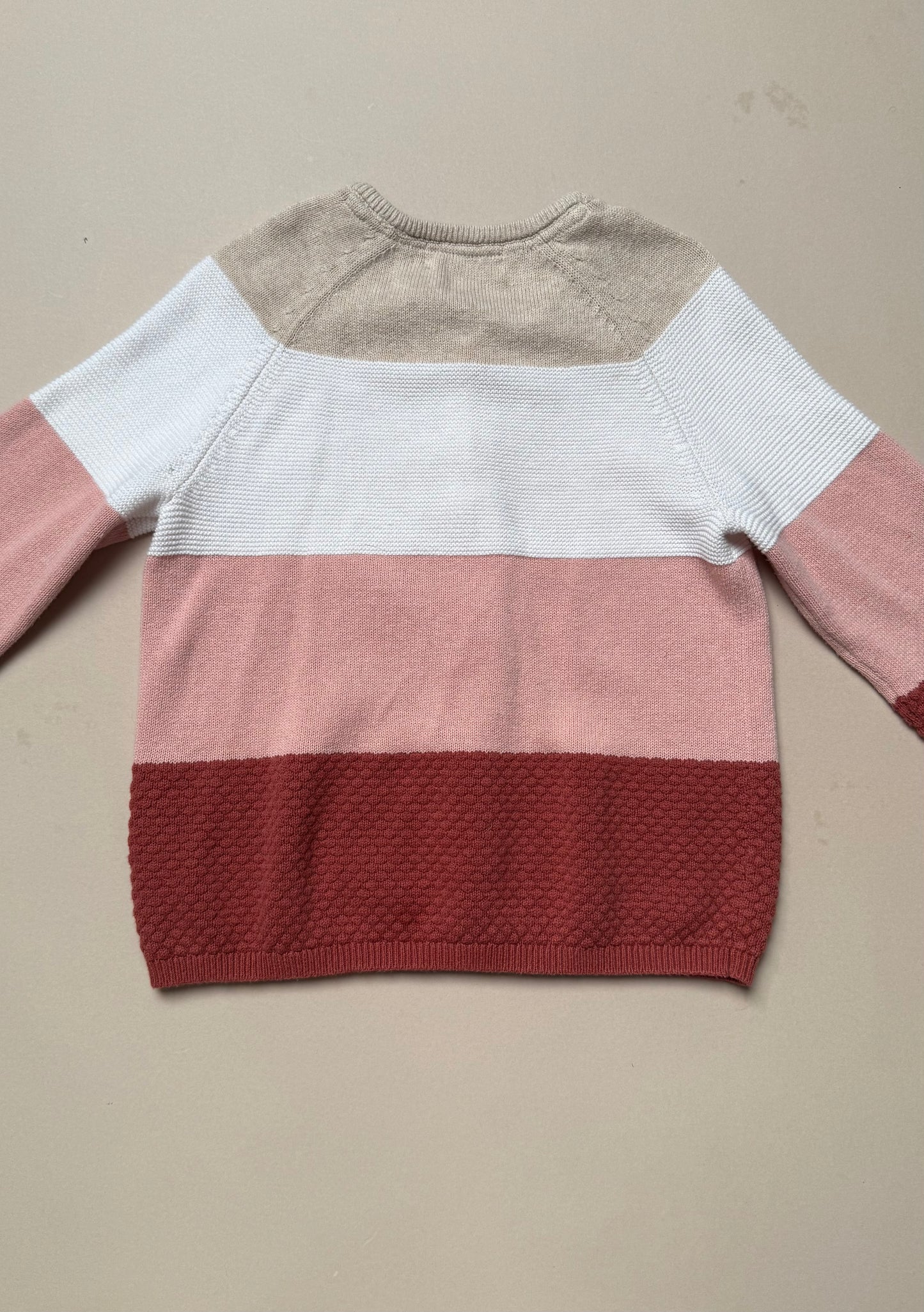 H&M Block Coloured Thin Cardigan in 6-8 Years