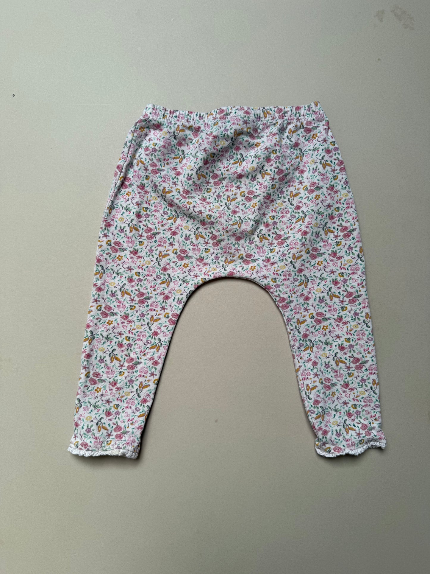 Next Delicate Floral Leggings in 9-12 Months