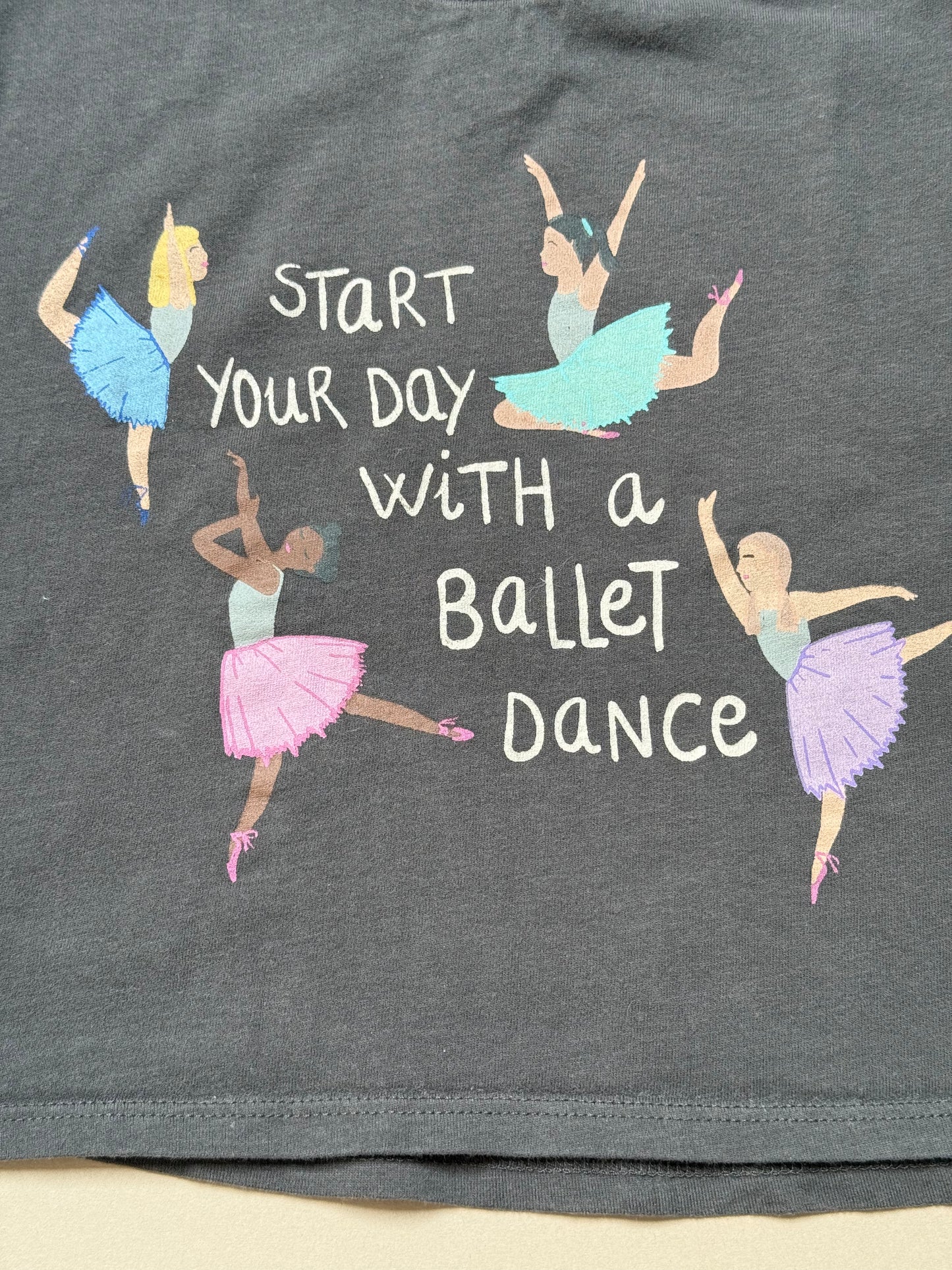 Zara Ballet Dancer Printed T-Shirt in 12-18 Months