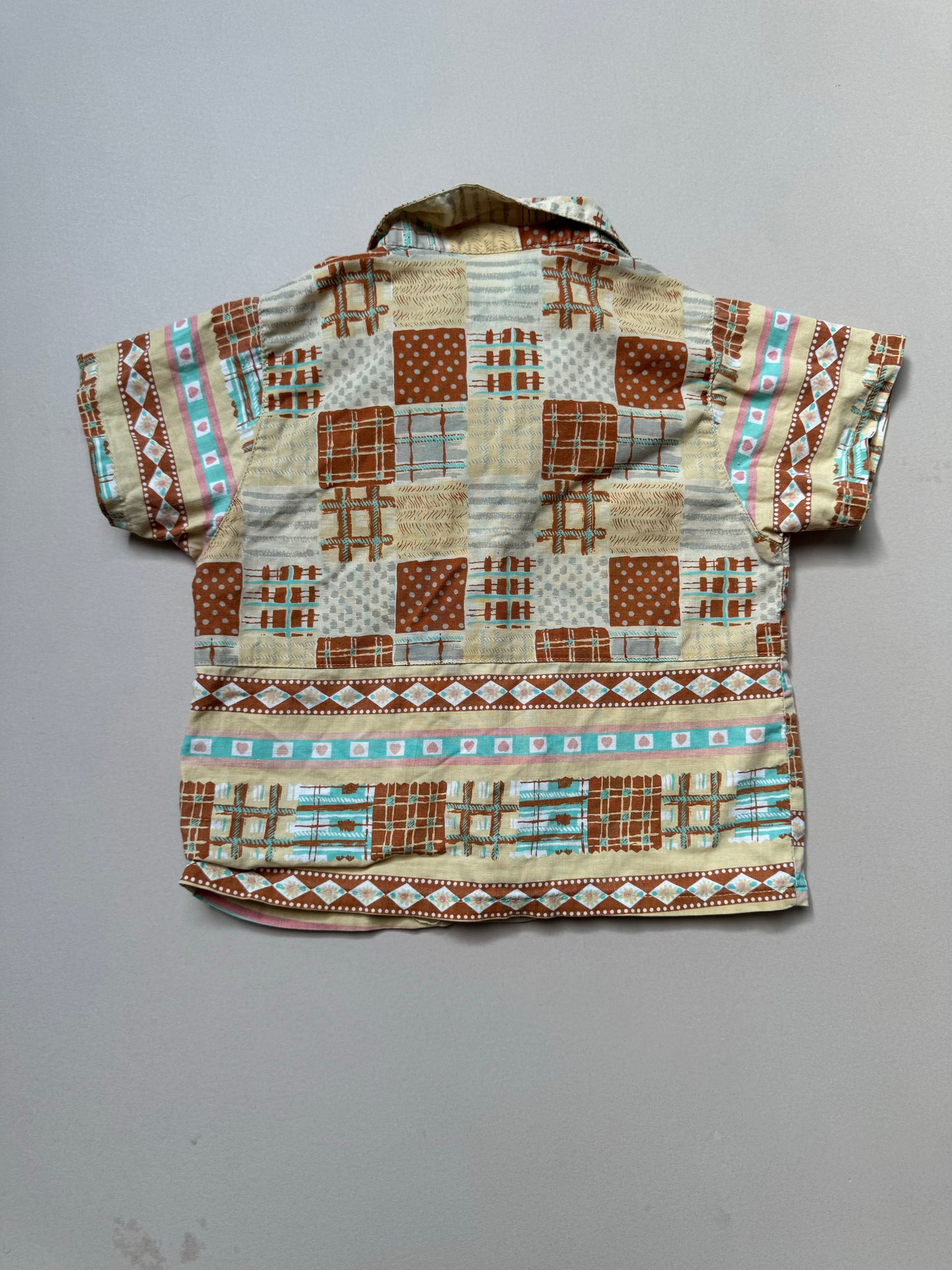 Vintage Cloth Kits Cotton Printed Summer Set in 12 Months