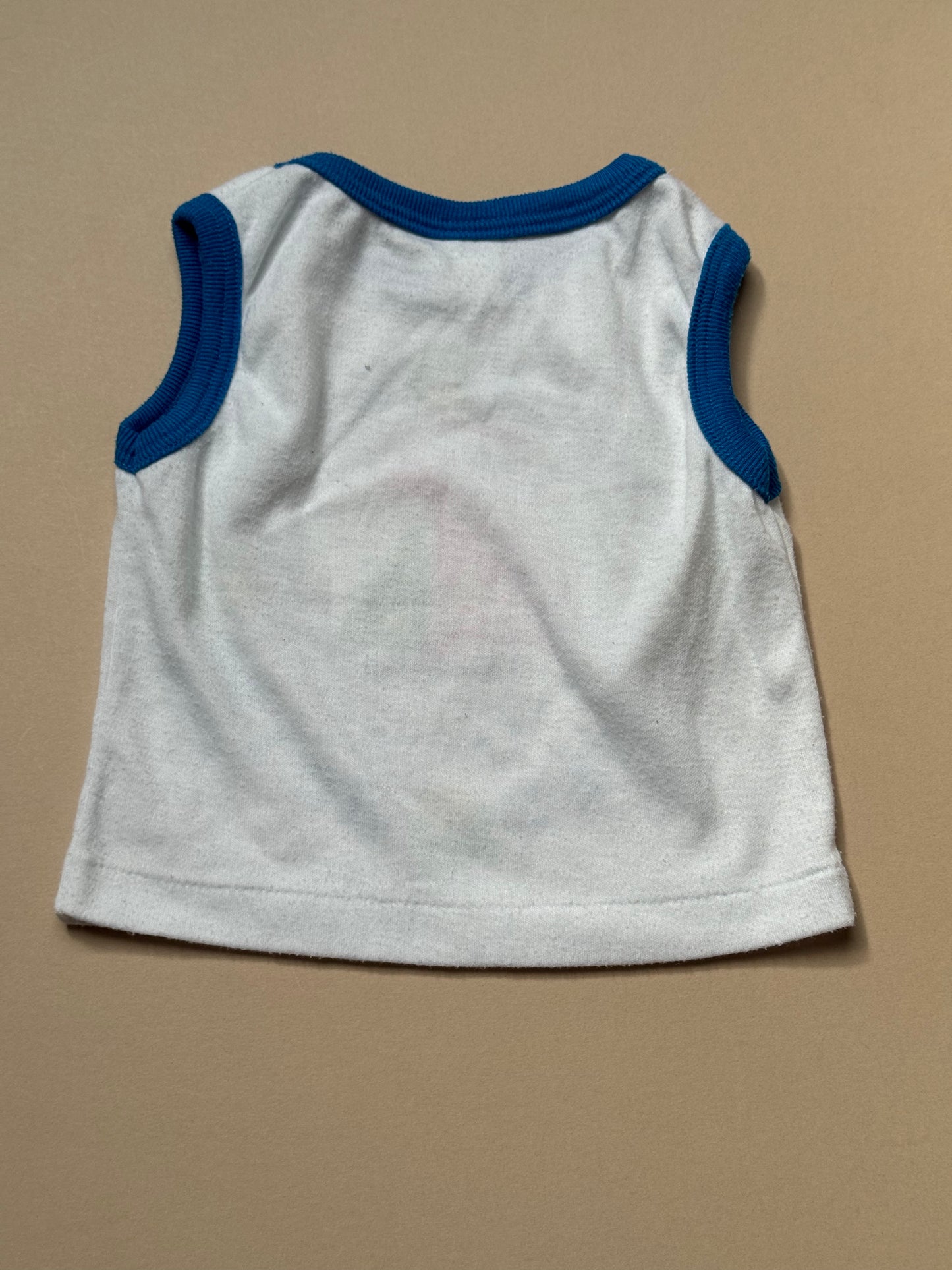 Vintage QS Green Apple Heaven Club Vest in 6-12 Months