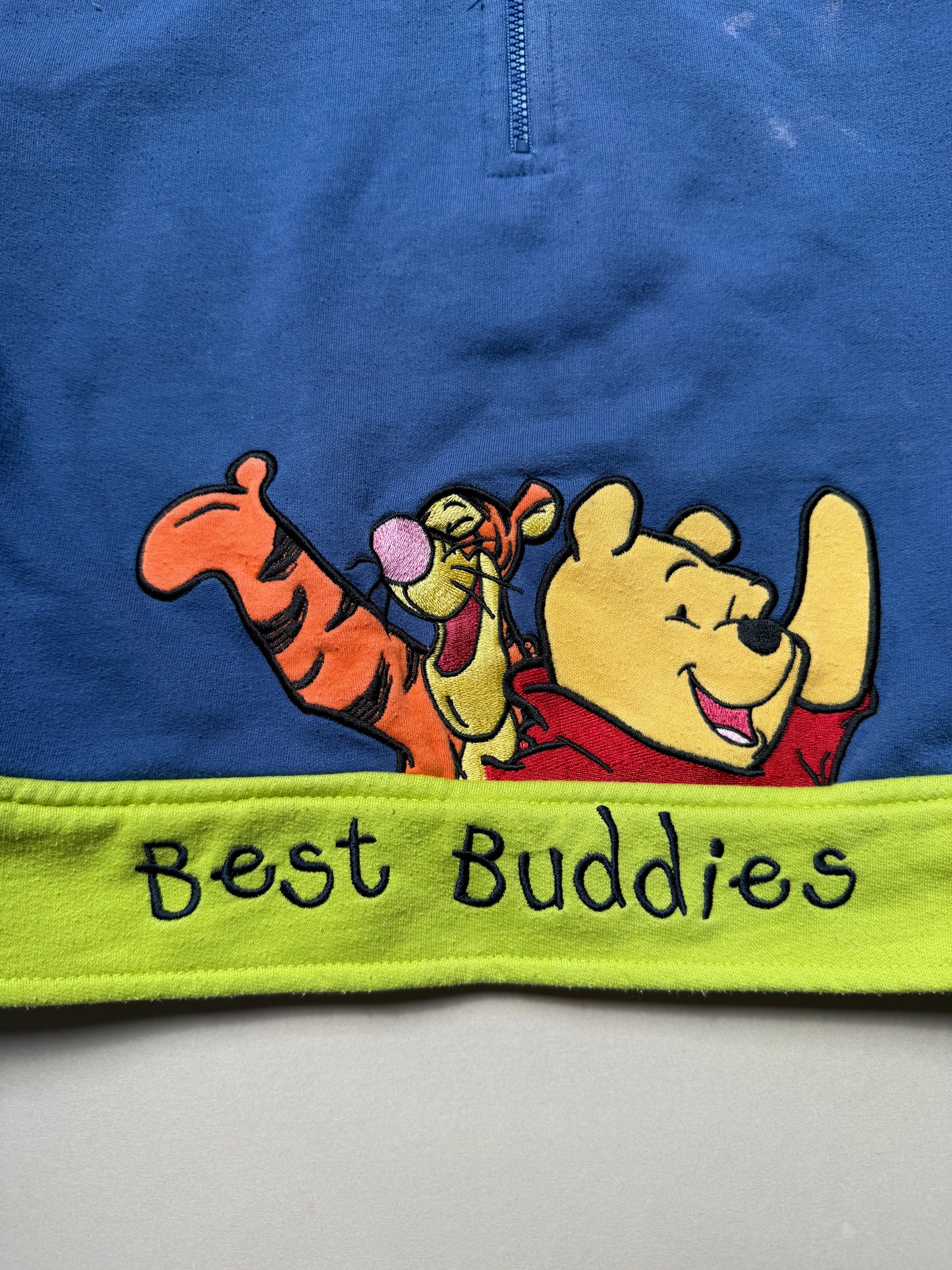 Vintage Winnie the Pooh Zip Up Jumper in 2-3 Years