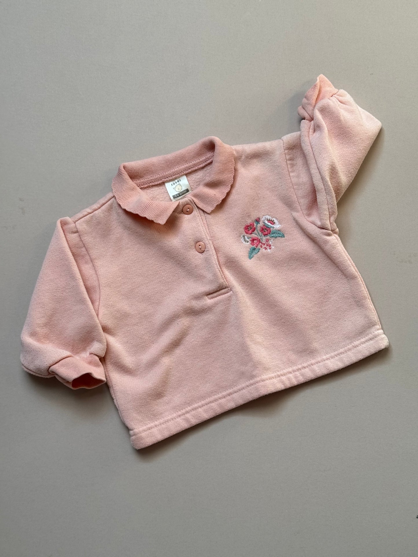 Vintage Adams Floral Sweat Top & Leggings Set in 3-6 Months