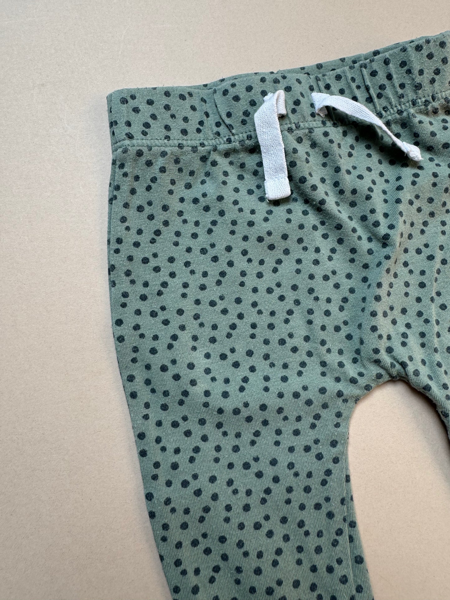 George Dotty Green Leggings in 3-6 Months