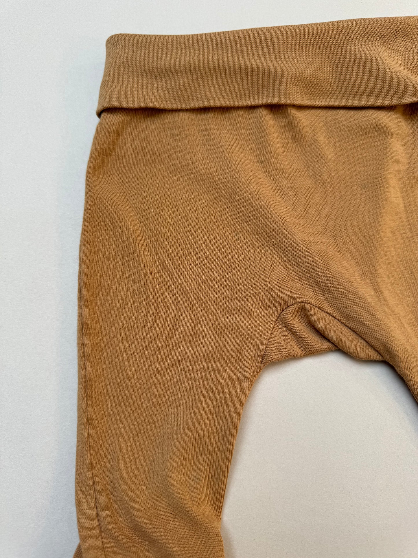 H&M Oversized Tan Leggings in 2-4 Months