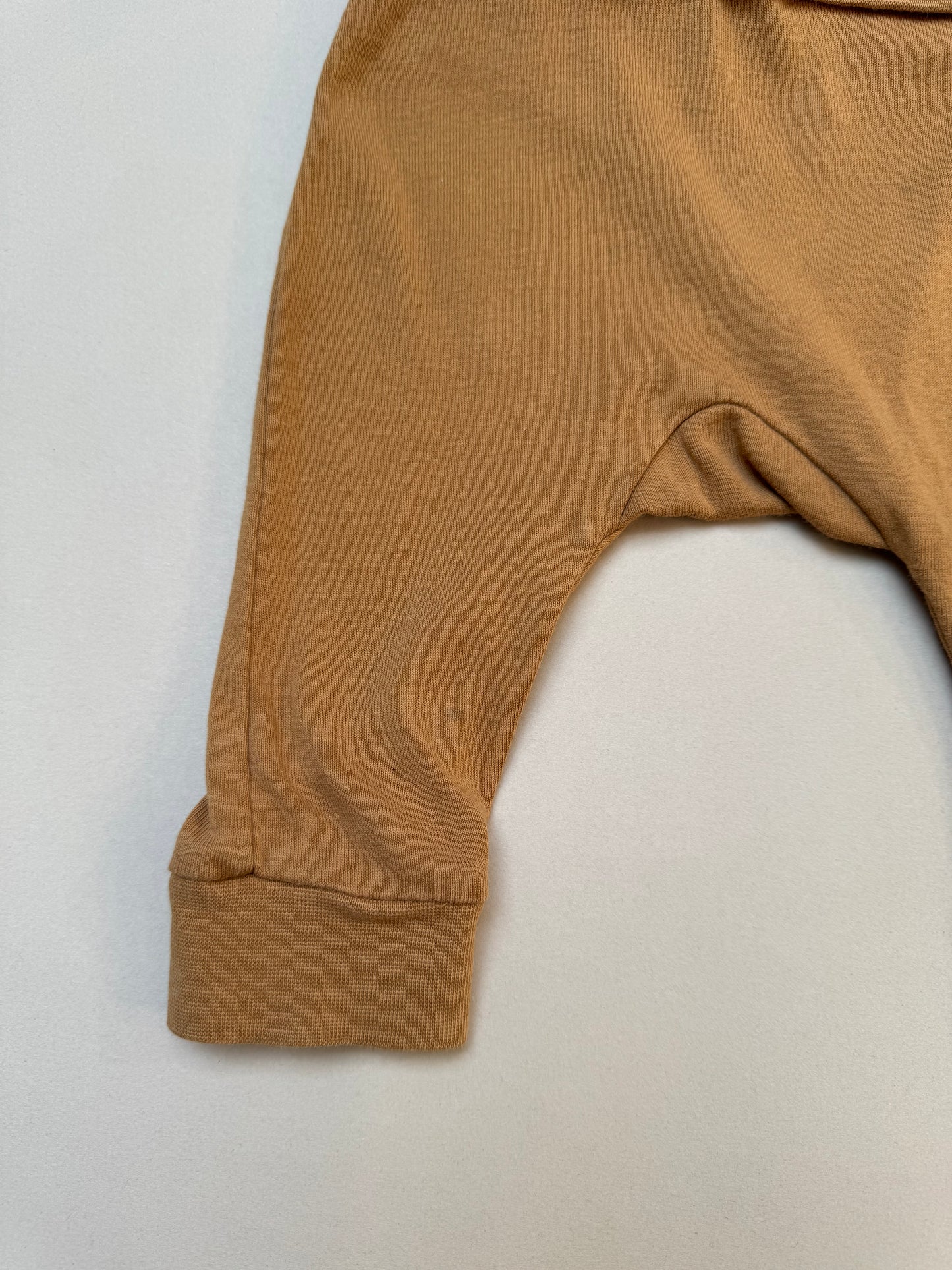 H&M Oversized Tan Leggings in 2-4 Months