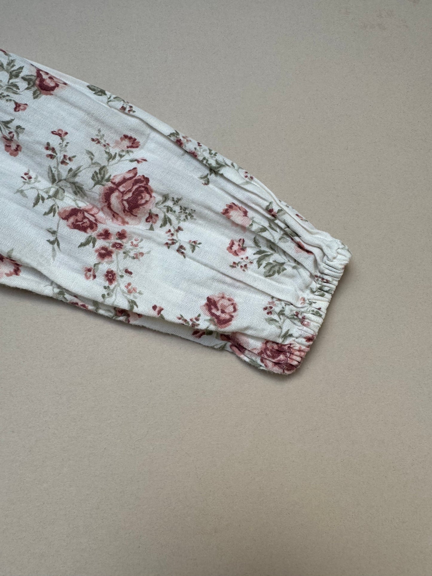 Newbie Rose Printed Blouse in 4-6 Months