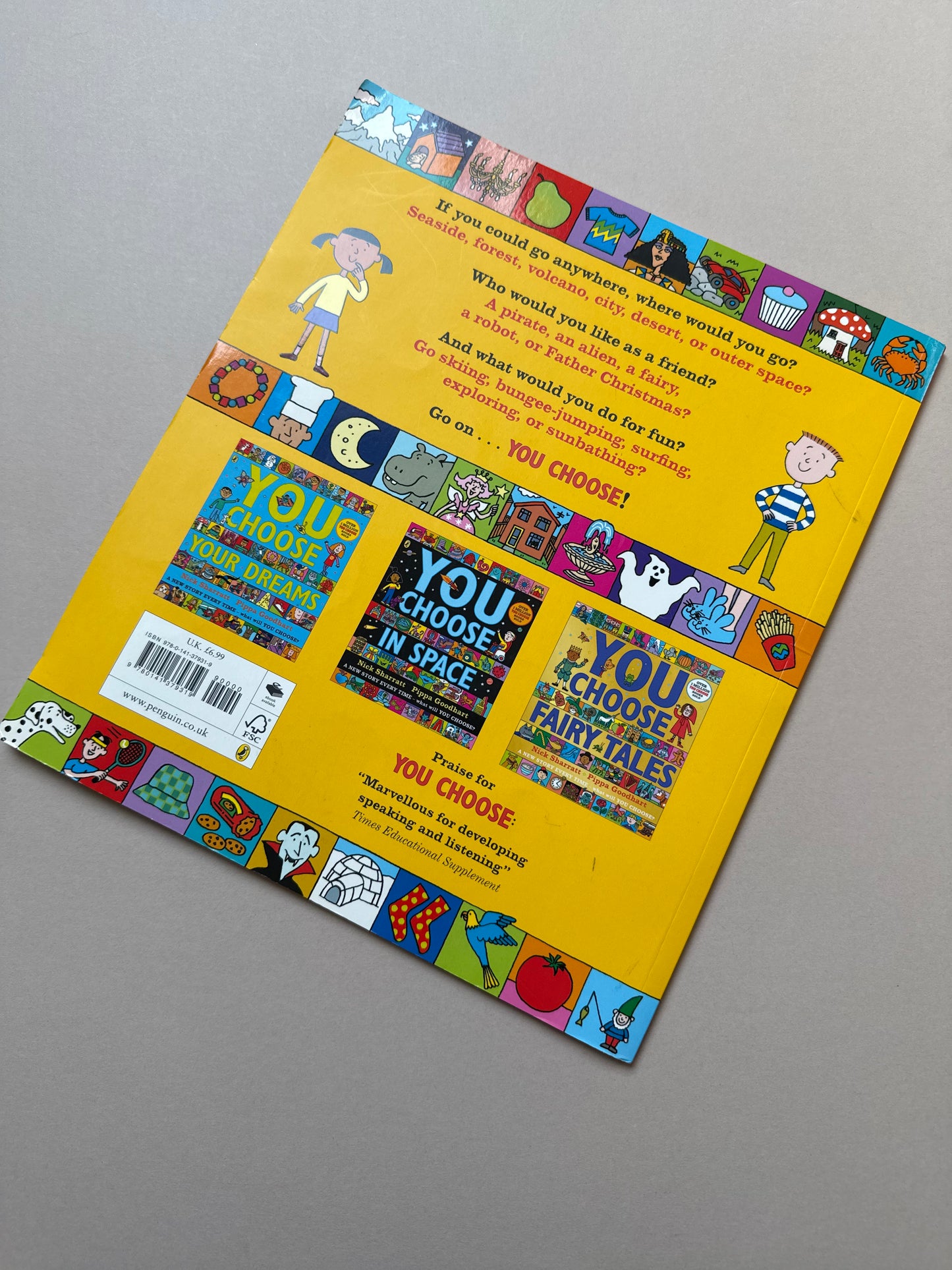 You Choose Paperback Book By Pippa Goodhart