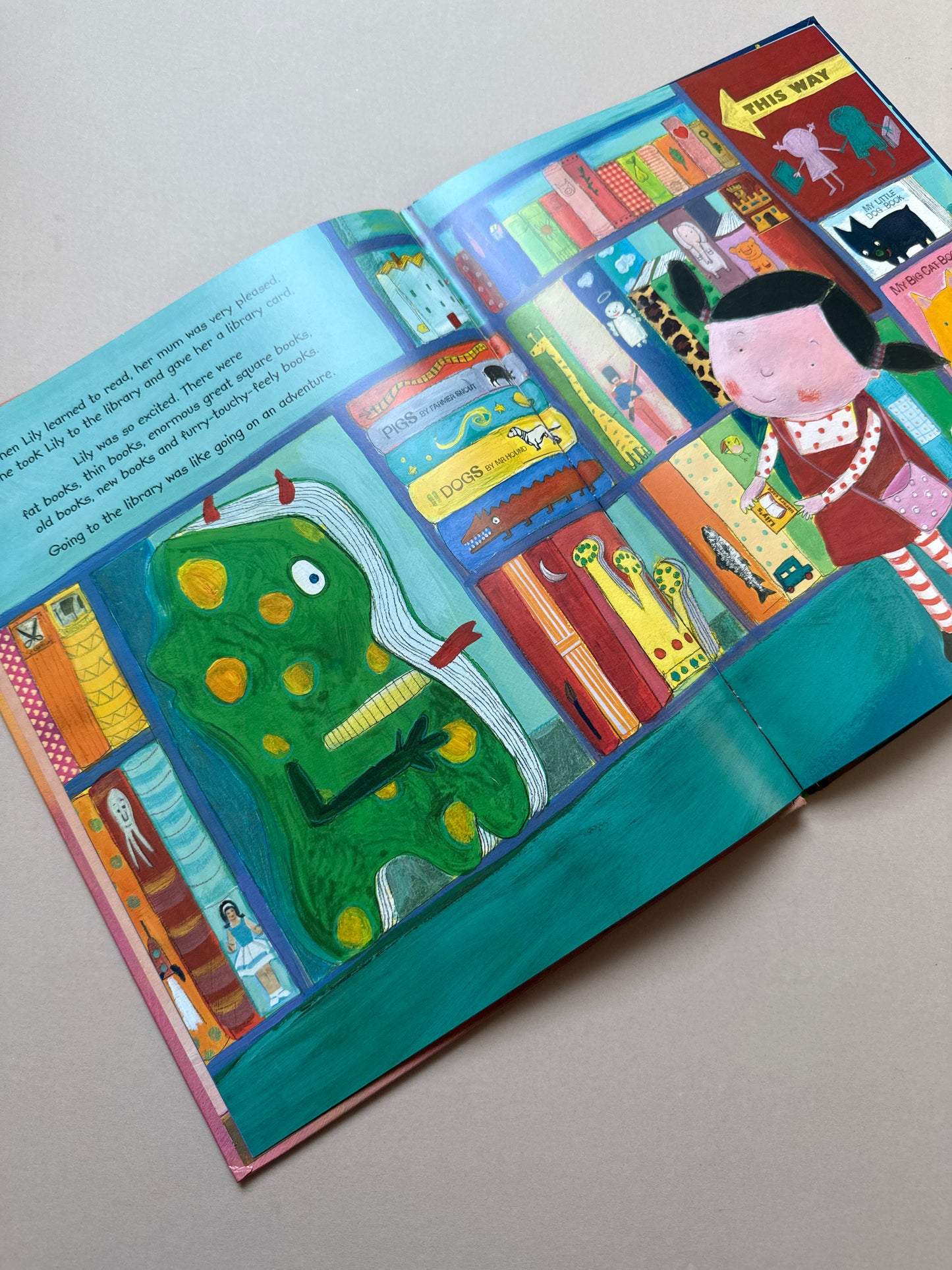 Library Lily Hardback Book By Gillian Shields