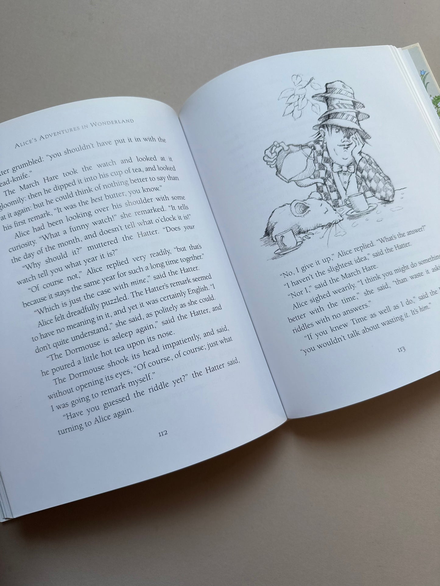 Alice in Wonderland Hardback Book By Lewis Carroll