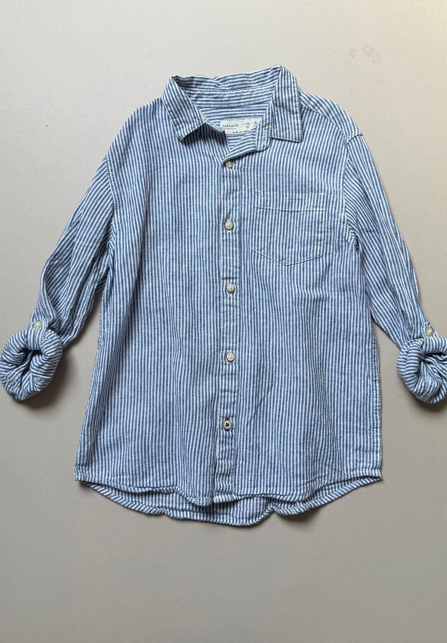Zara Thin Stripe Shirt in 8 Years