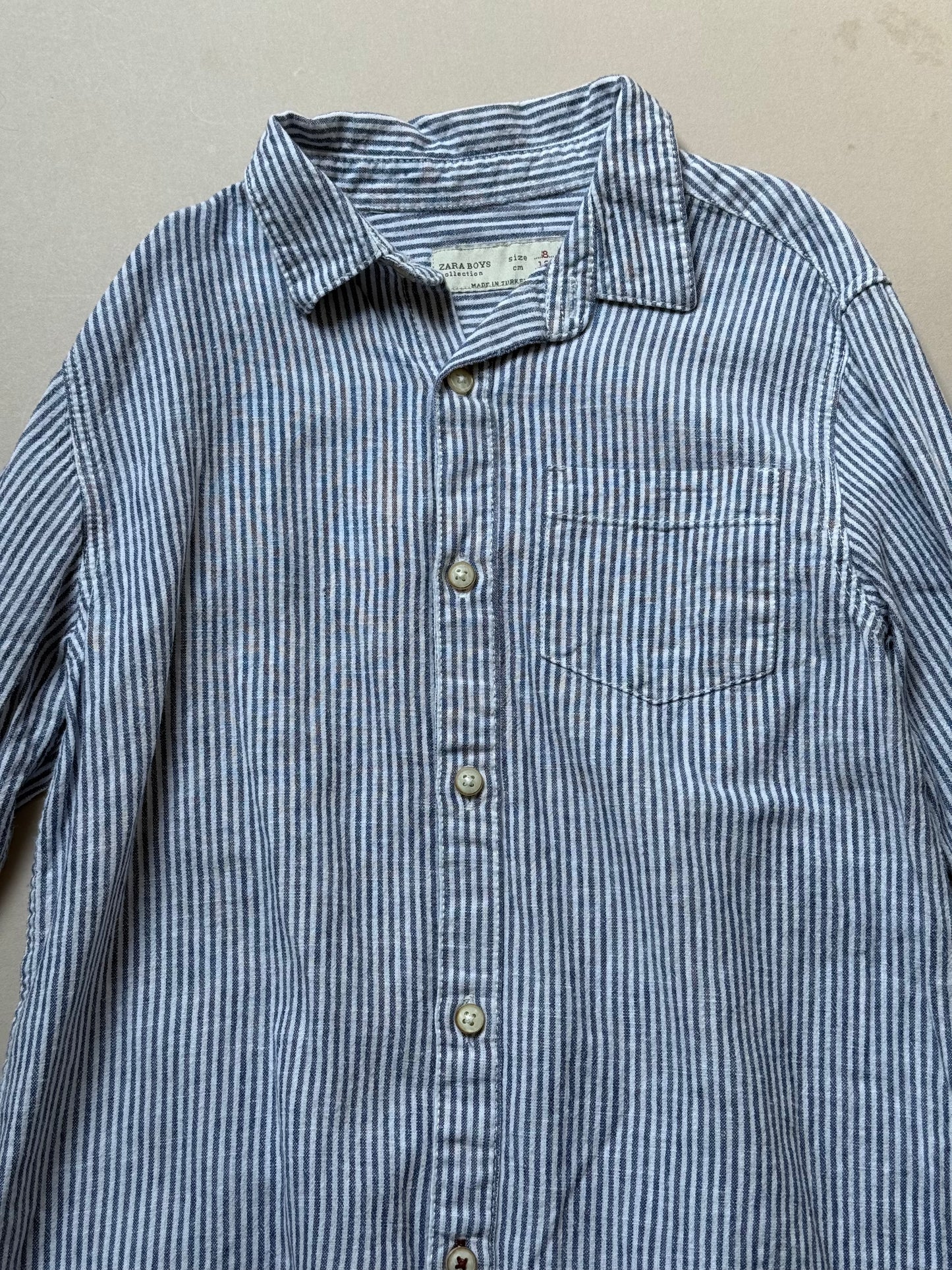 Zara Thin Stripe Shirt in 8 Years