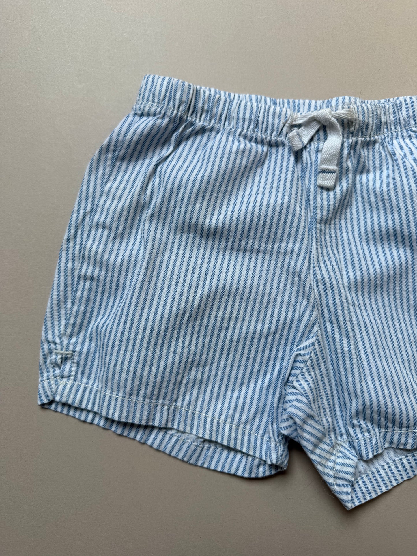 H&M PJ Style Pin Stripe Shorts in 18-24 Months
