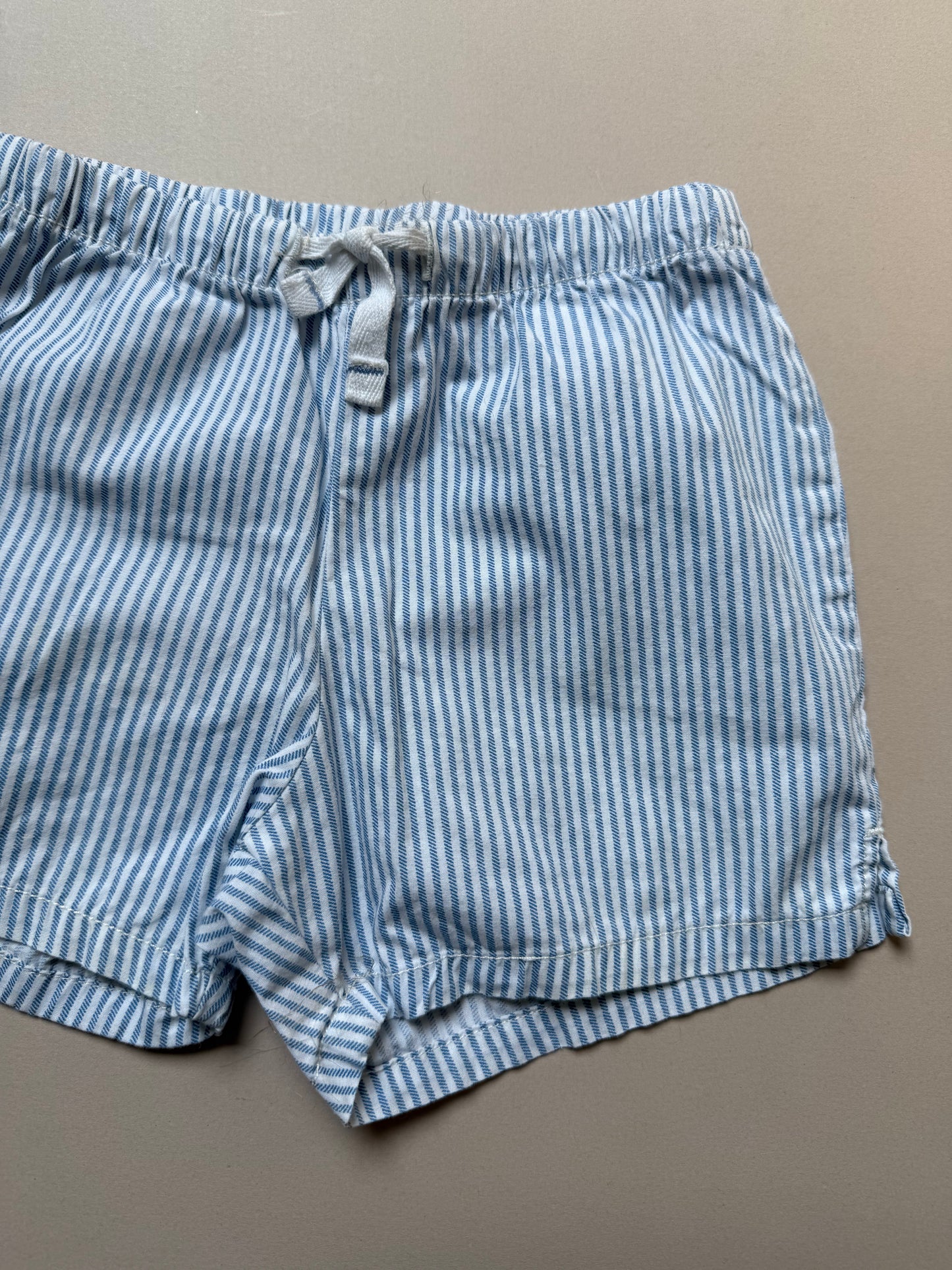 H&M PJ Style Pin Stripe Shorts in 18-24 Months