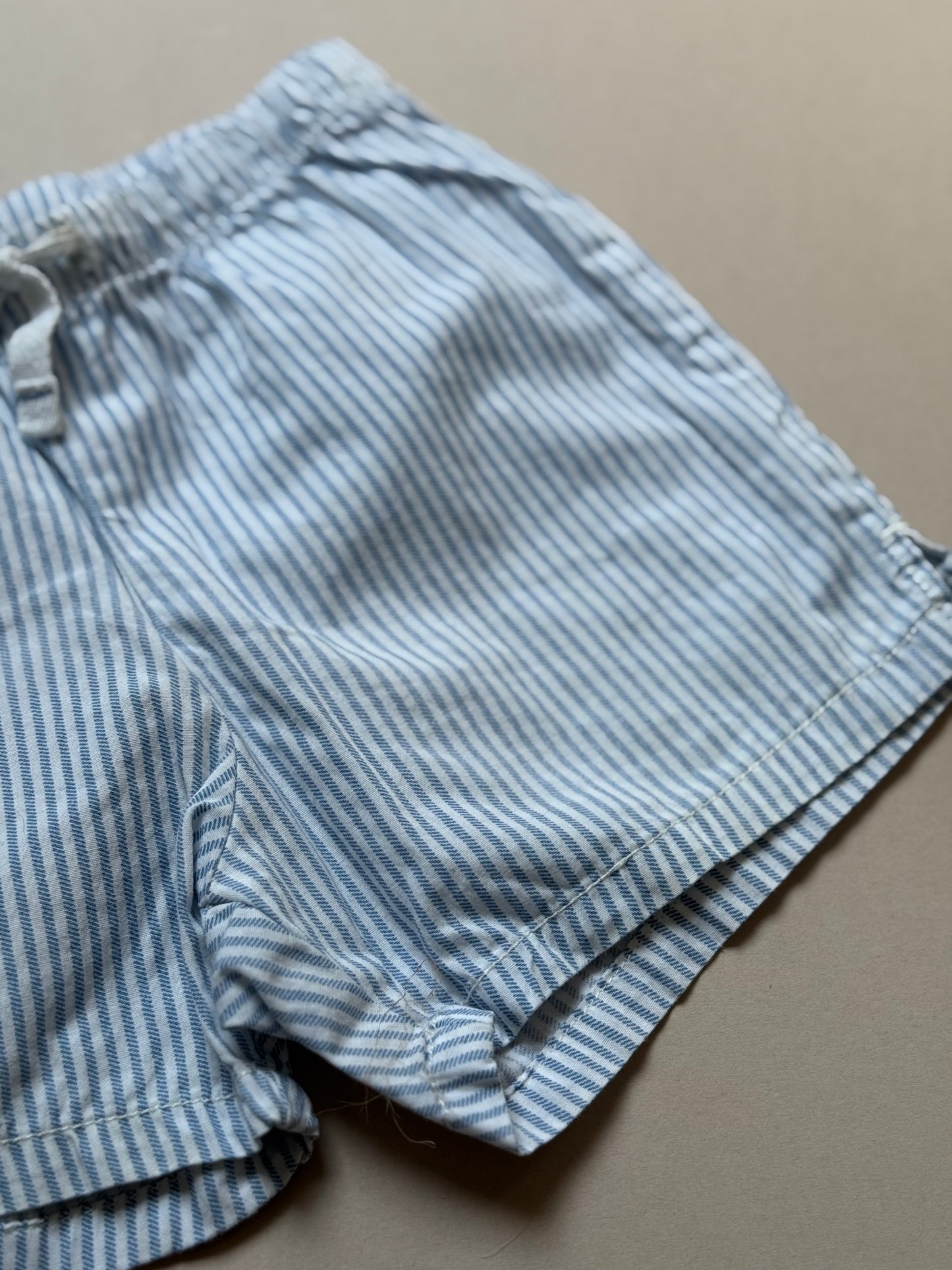 H&M PJ Style Pin Stripe Shorts in 18-24 Months