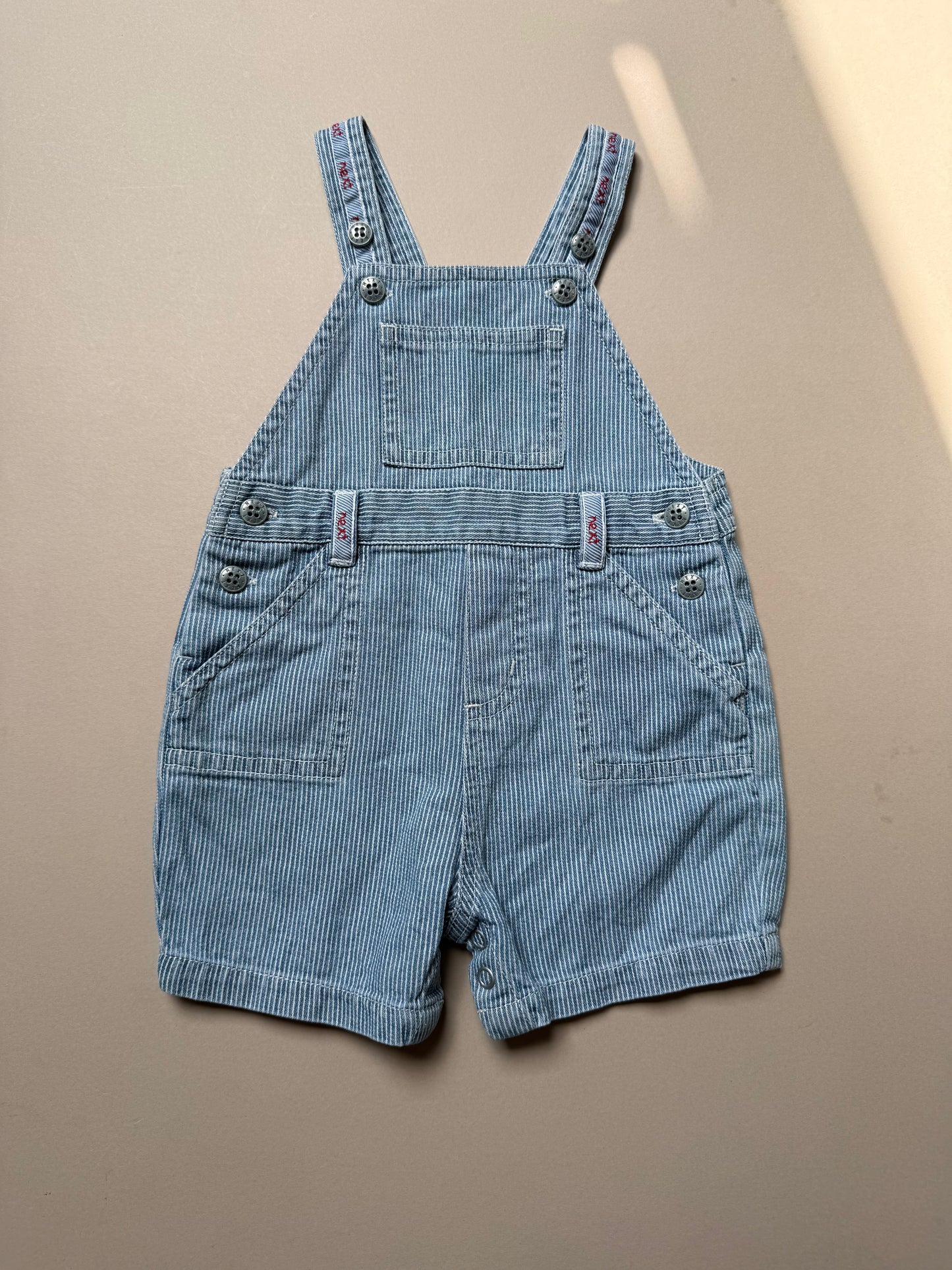 Vintage Next Pin Striped Shorties in 0-3 Months