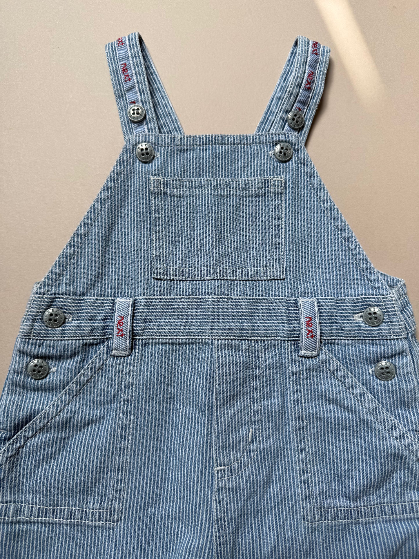 Vintage Next Pin Striped Shorties in 0-3 Months