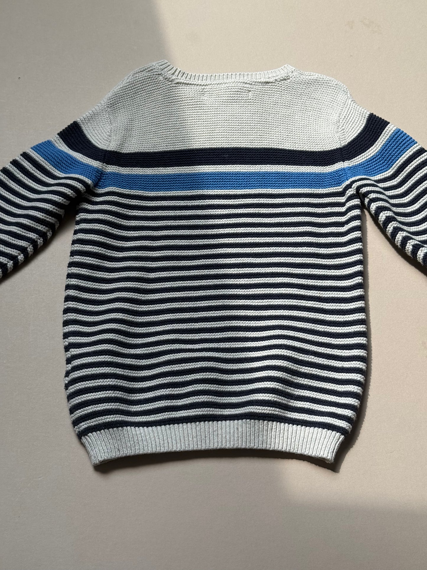 Marks & Spencer Striped Knitted Jumper in 4-5 Years