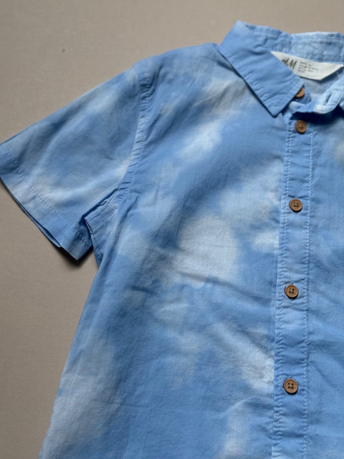 H&M Tie Dye Lightweight Shirt in 5-6 Years