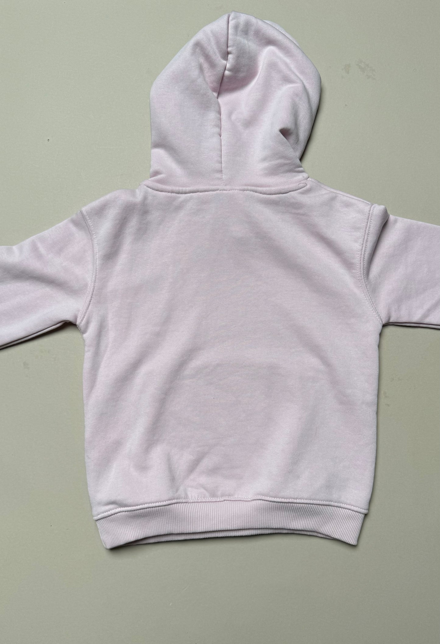 Zara Light Pink Basic Hoodie in 4-5 Years