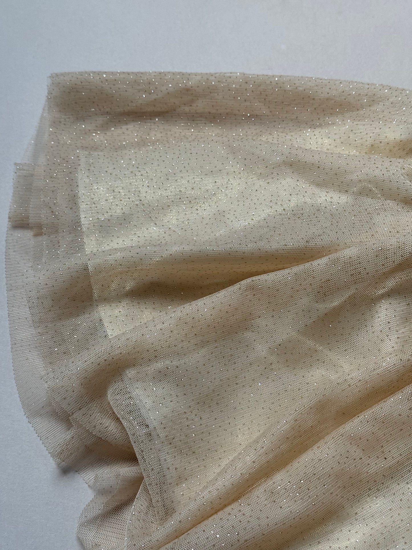 H&M Champagne Pink Glitter Tulle Skirt in 2-4 Years