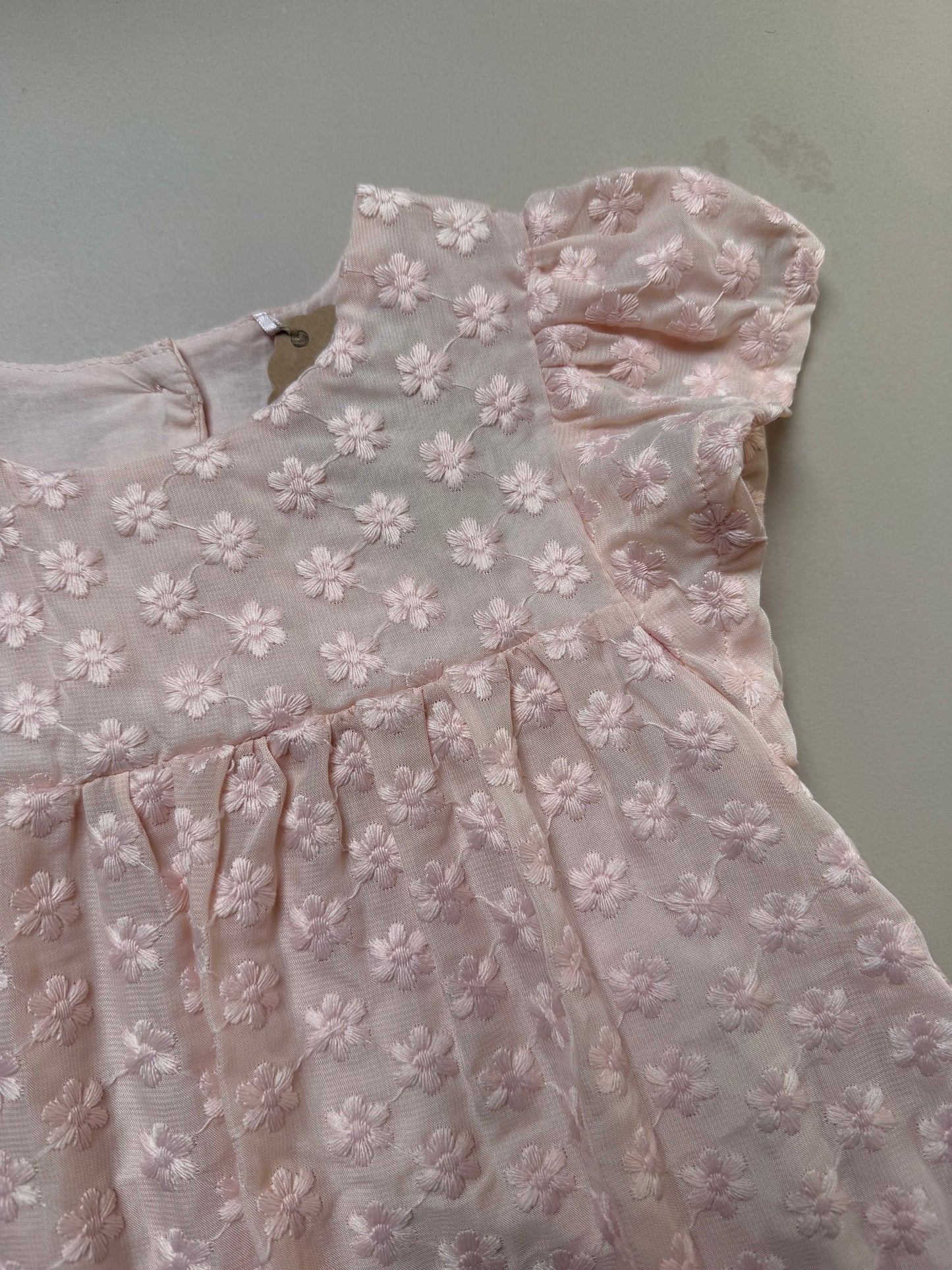 Mothercare Embroidered Floral Lace Dress in 5-6 Years