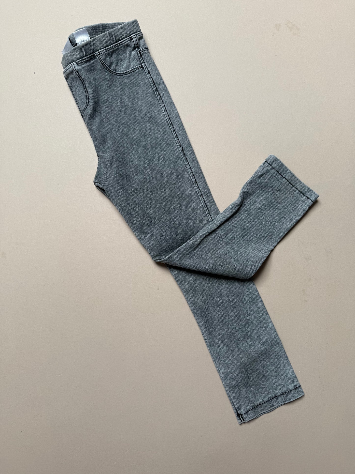 Zara Grey Acid Wash Jeggings in 4-5 Years