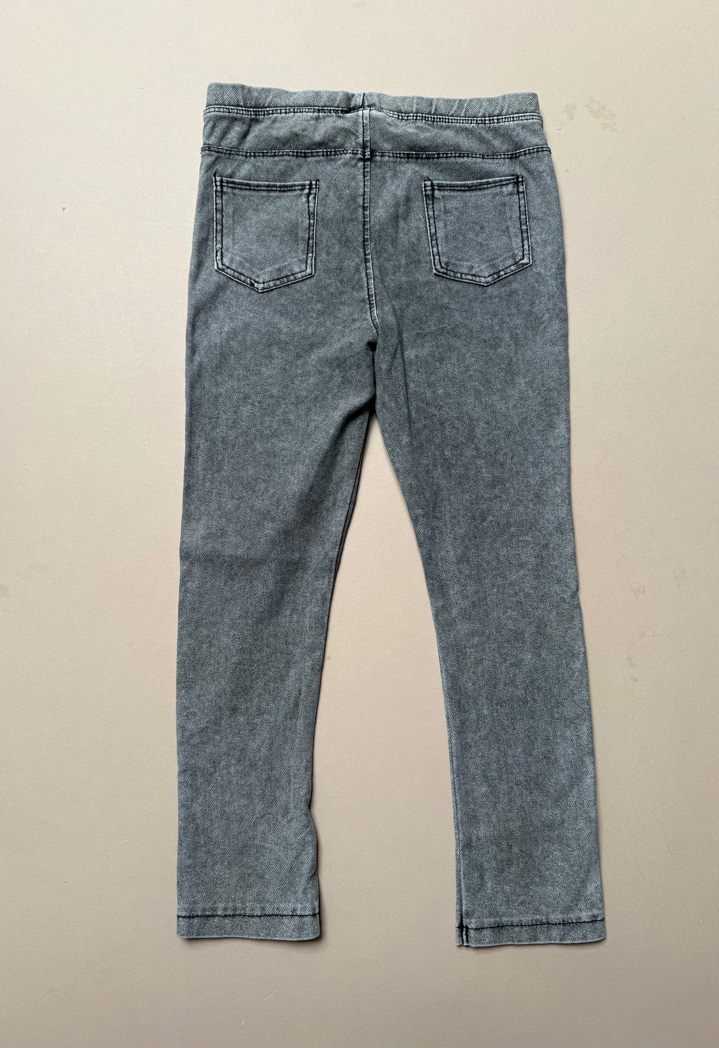 Zara Grey Acid Wash Jeggings in 4-5 Years