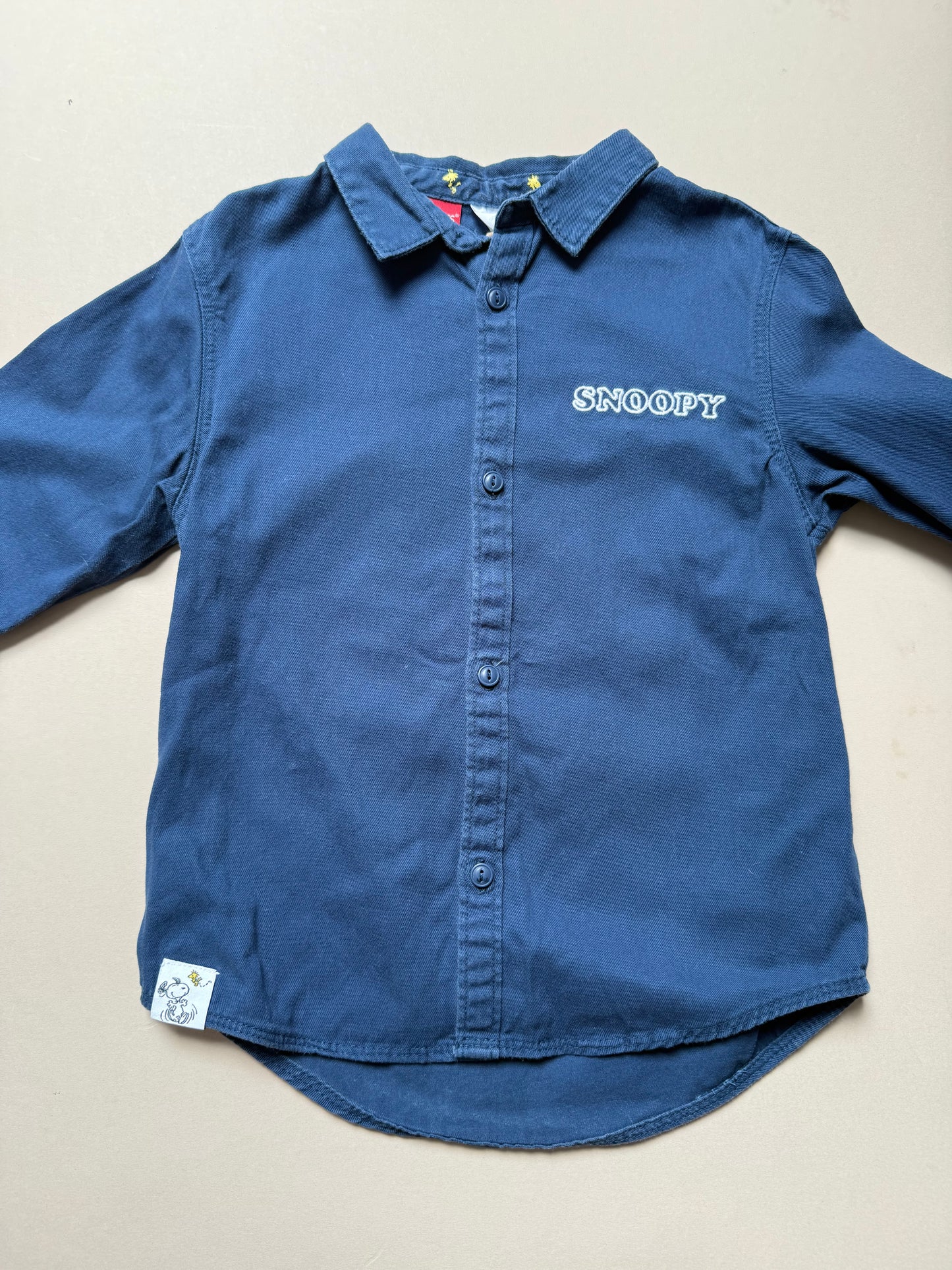 Zara Snoopy Printed Back Shirt in 4-5 Years