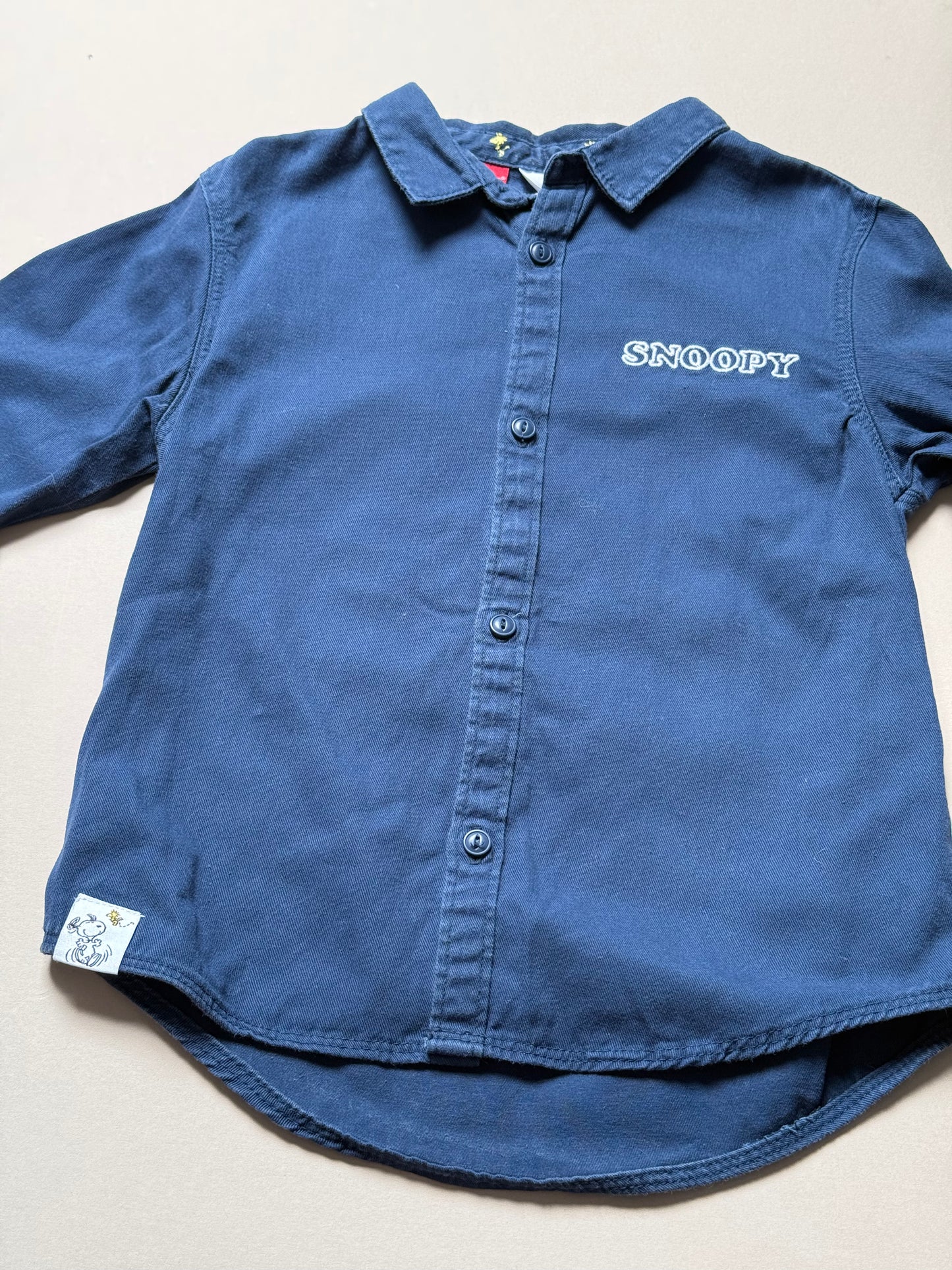 Zara Snoopy Printed Back Shirt in 4-5 Years