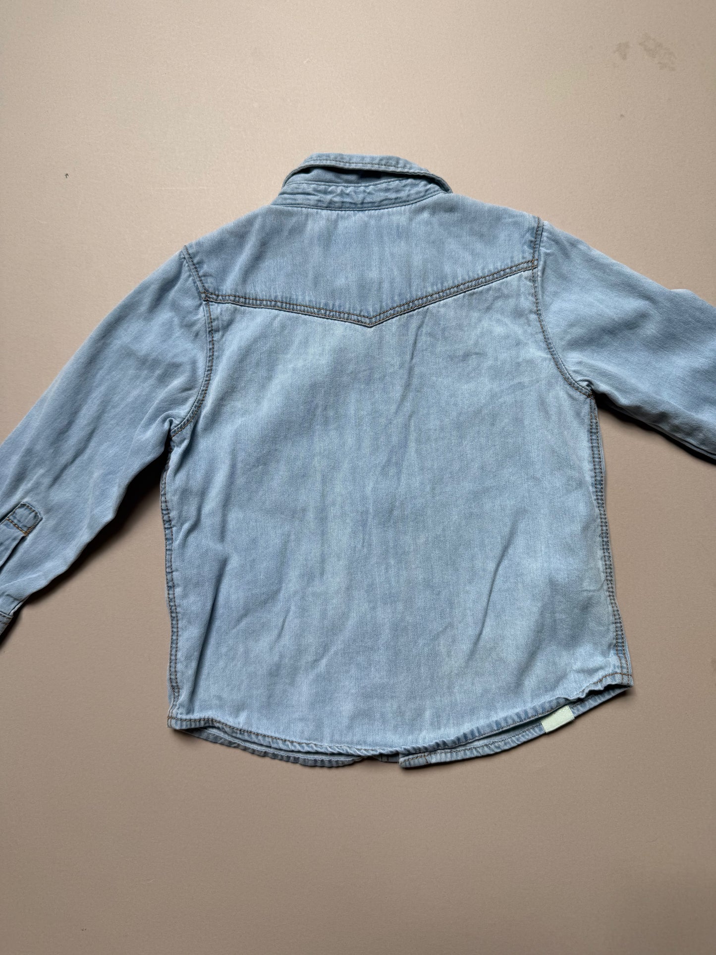 Zara Light Denim Shirt in 12-18 Months