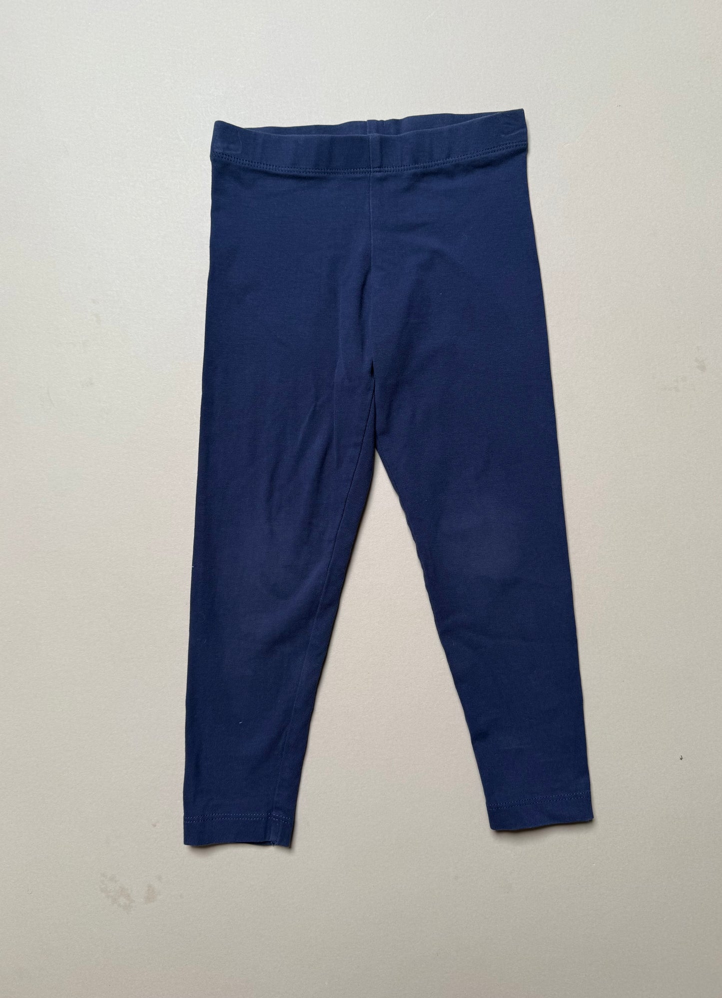 Marks & Spencer Navy Basic Leggings in 3-4 Years