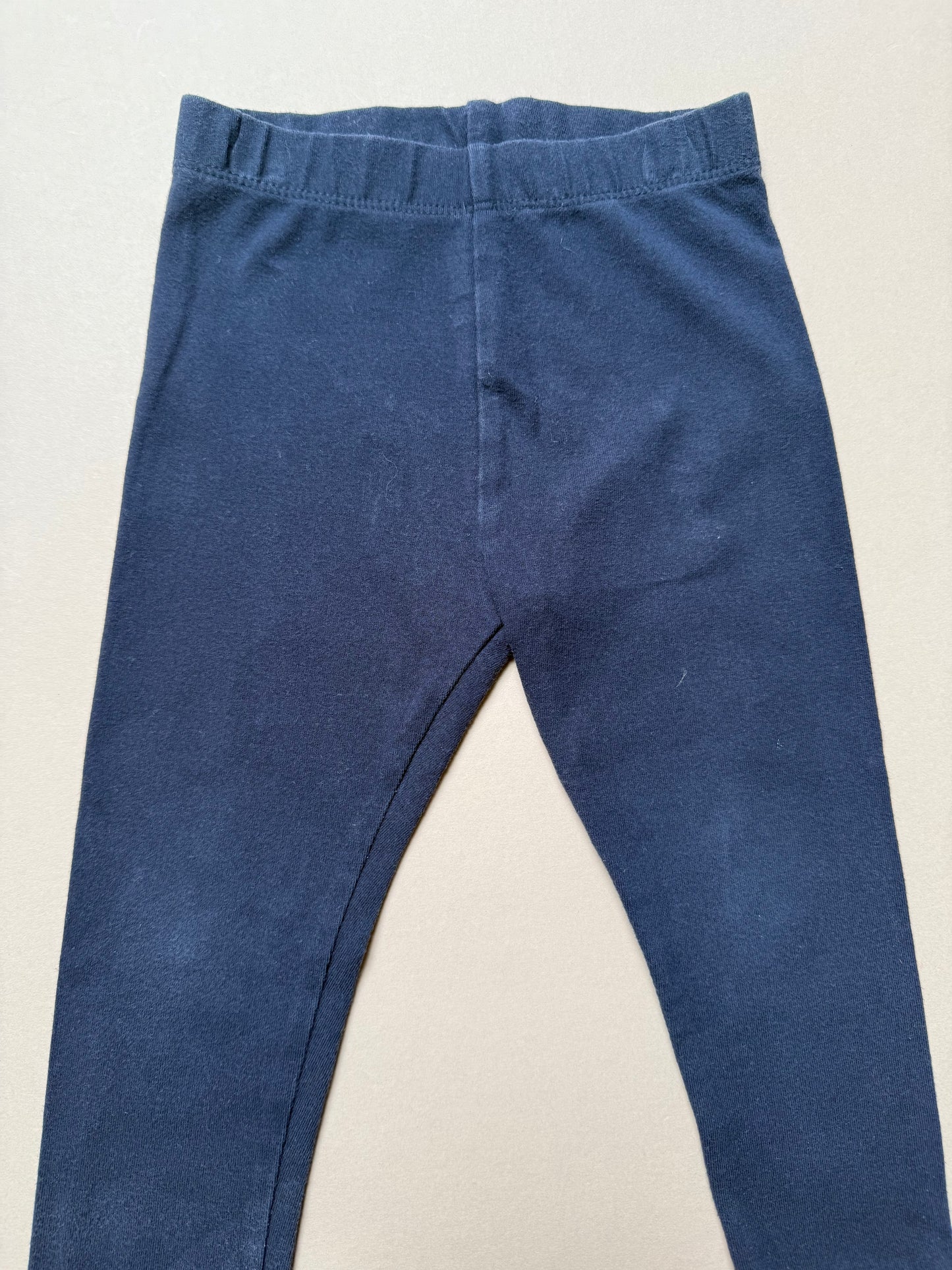 Next Lace Trimmed Navy Leggings in 18-24 Months