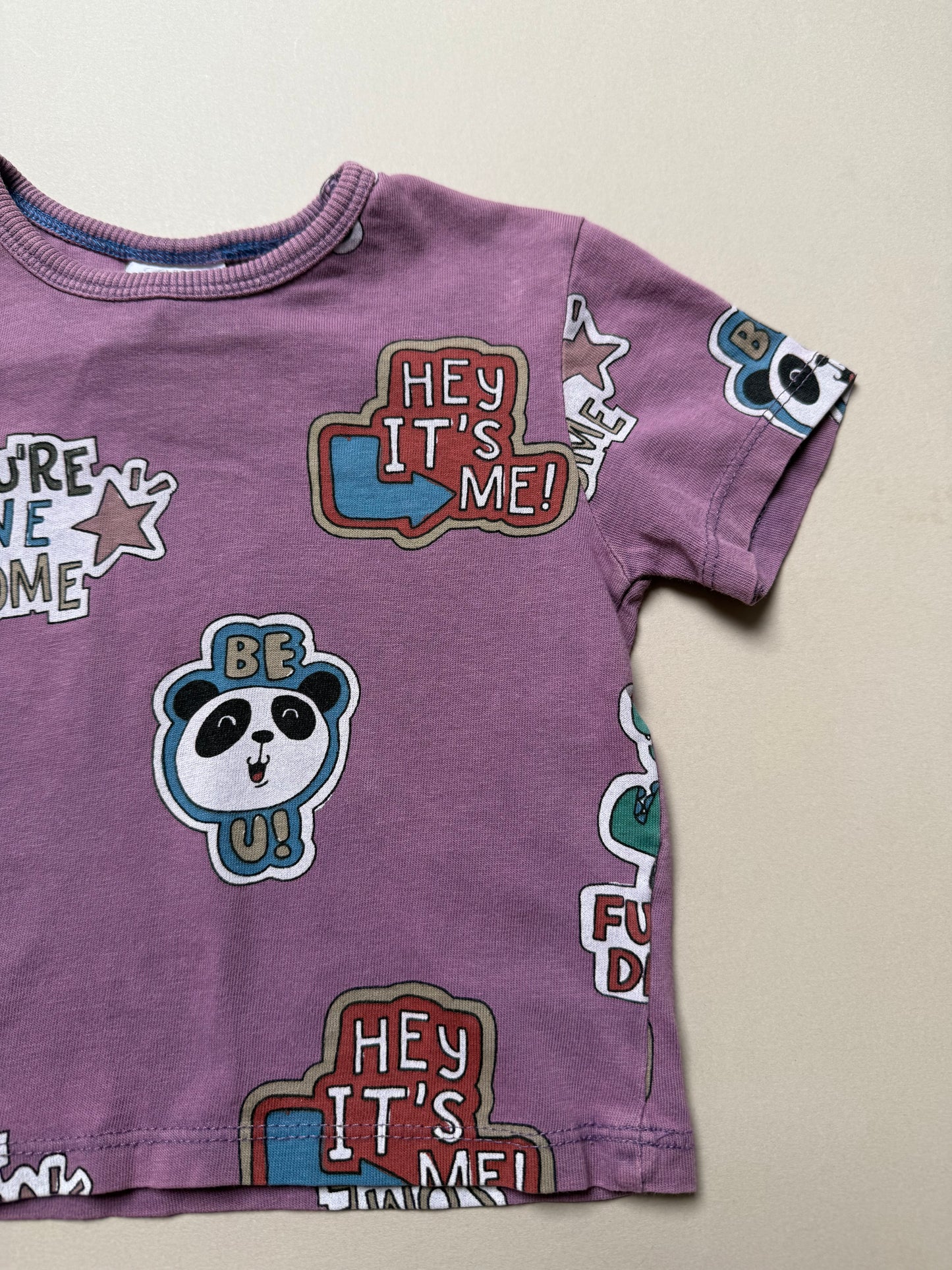 Zara "Your Awesome Printed" T-Shirt in 3-6 Months
