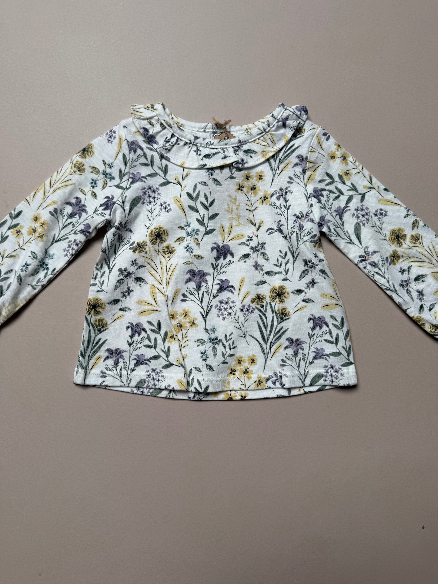 TU Spring Flowers Long Sleeved T-Shirt in 3-6 Months