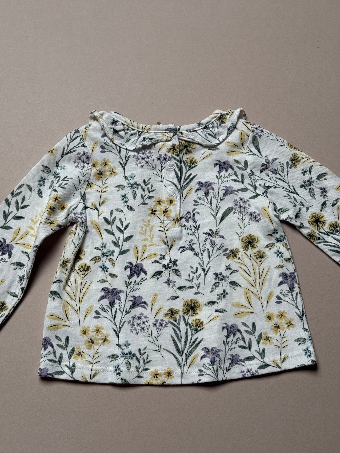 TU Spring Flowers Long Sleeved T-Shirt in 3-6 Months
