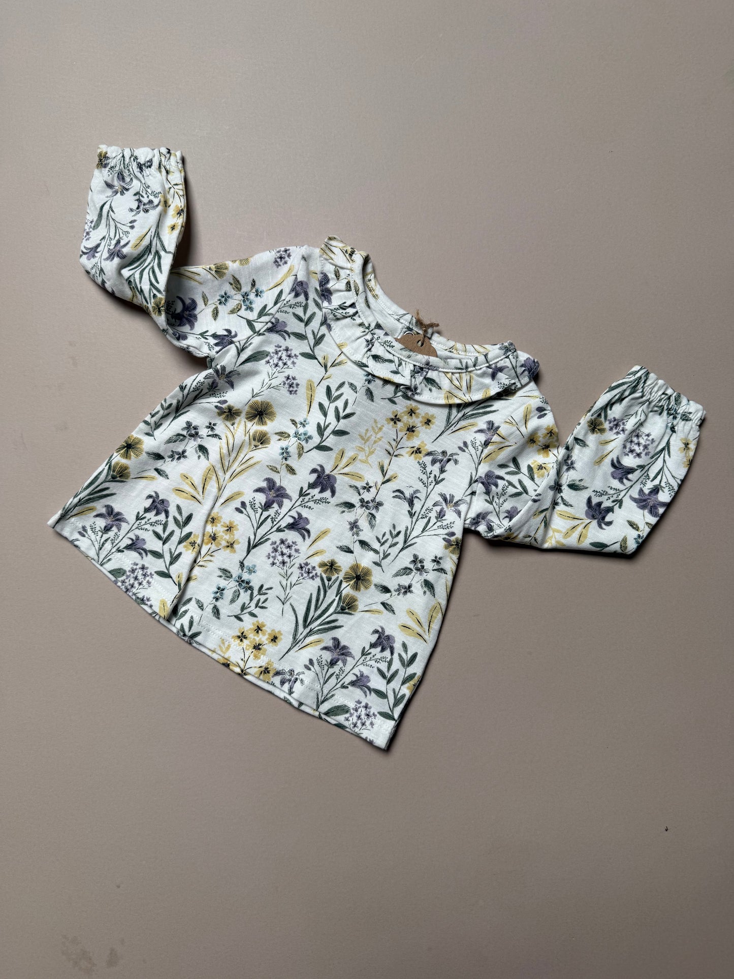 TU Spring Flowers Long Sleeved T-Shirt in 3-6 Months