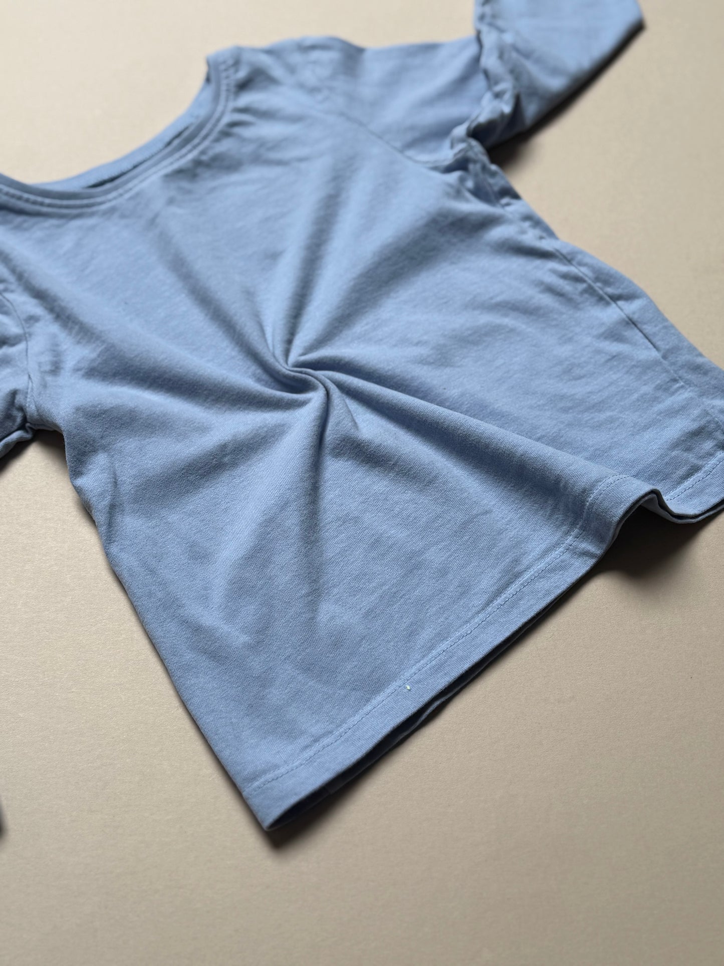 Next Cornflower Blue Long Sleeved Basic T-Shirt in 3-4 Years