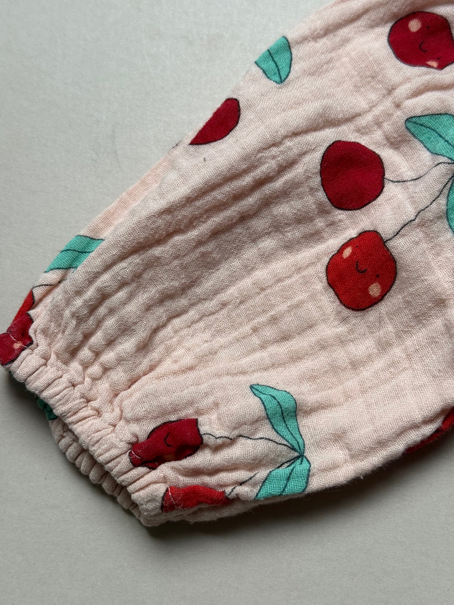 Next Cherry Printed Lightweight Romper in 9-12 Months