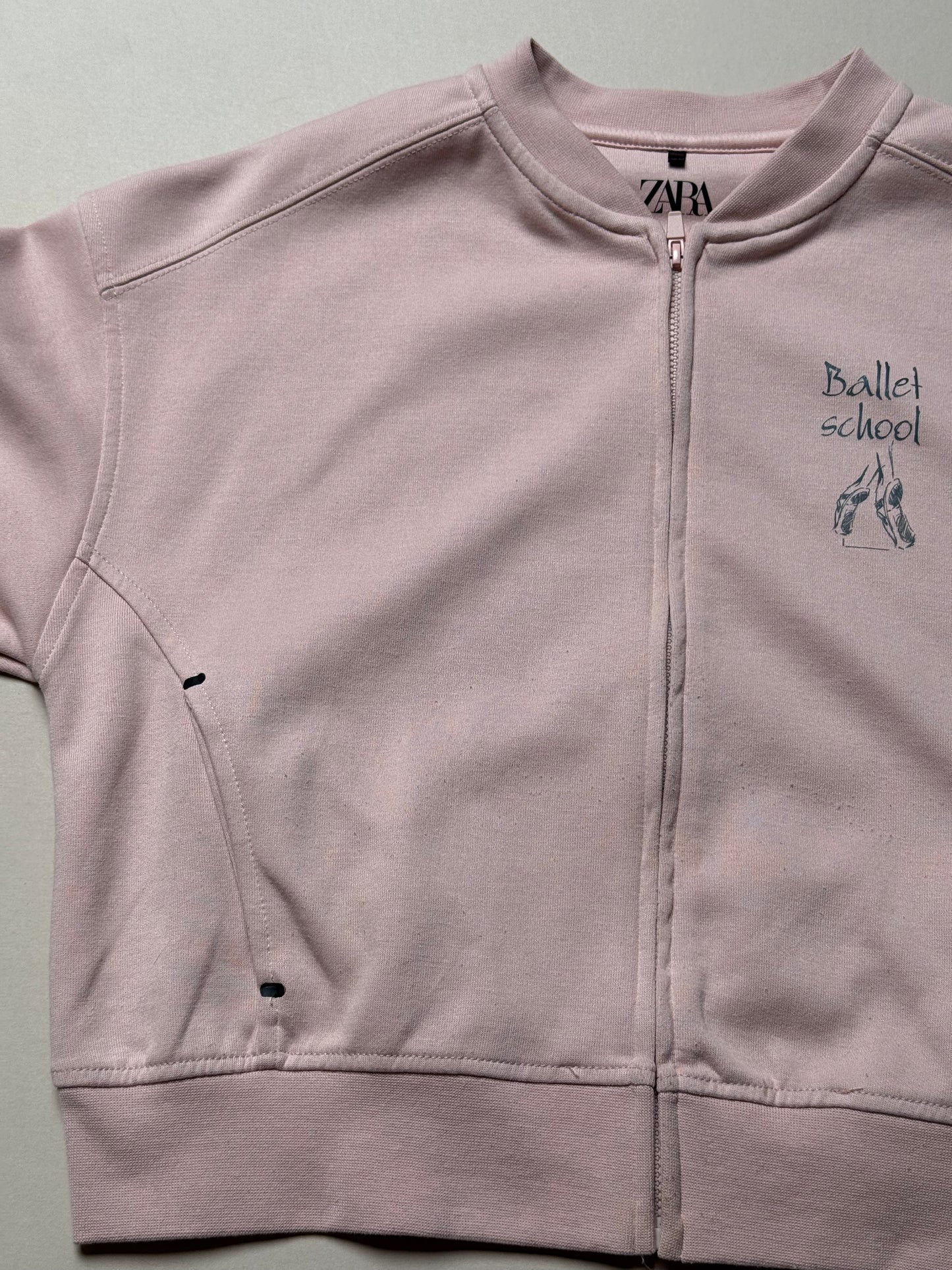 Zara Ballet School Zip Up Jumper in 9-10 Years