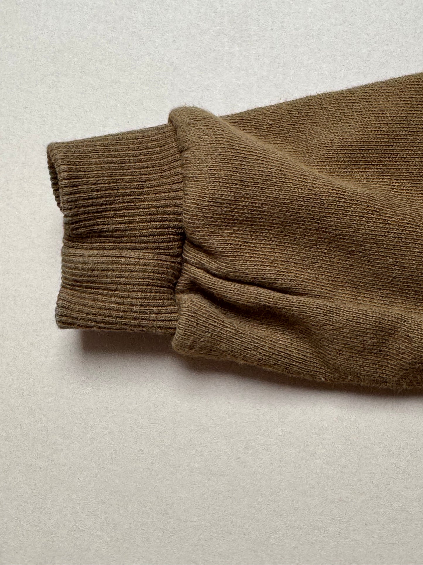 Zara Khaki Slogan Backed Sweat Top in 9-12 Months