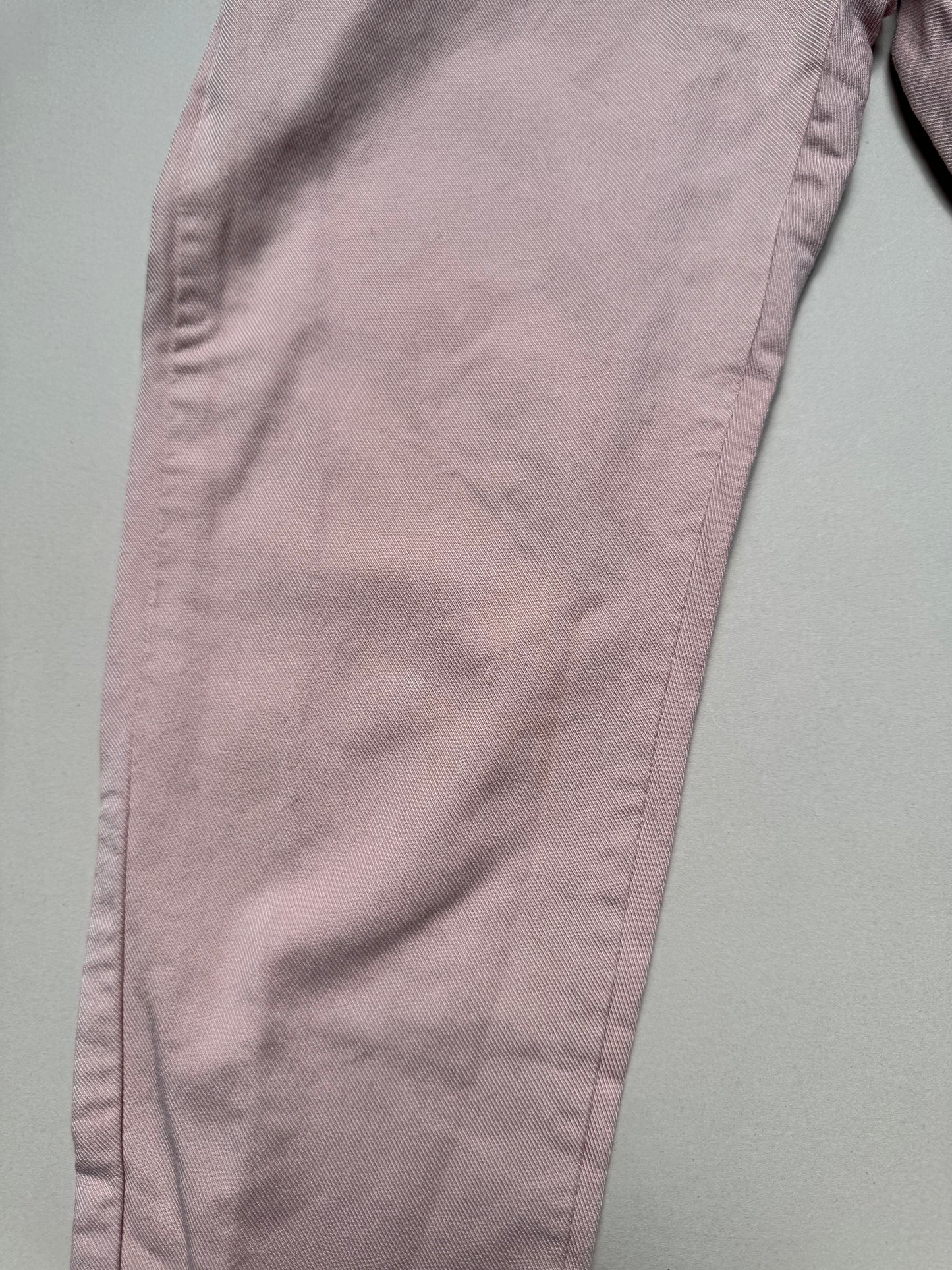 H&M Paperbag Waist Dusky Pink Trousers in 3-4 Years